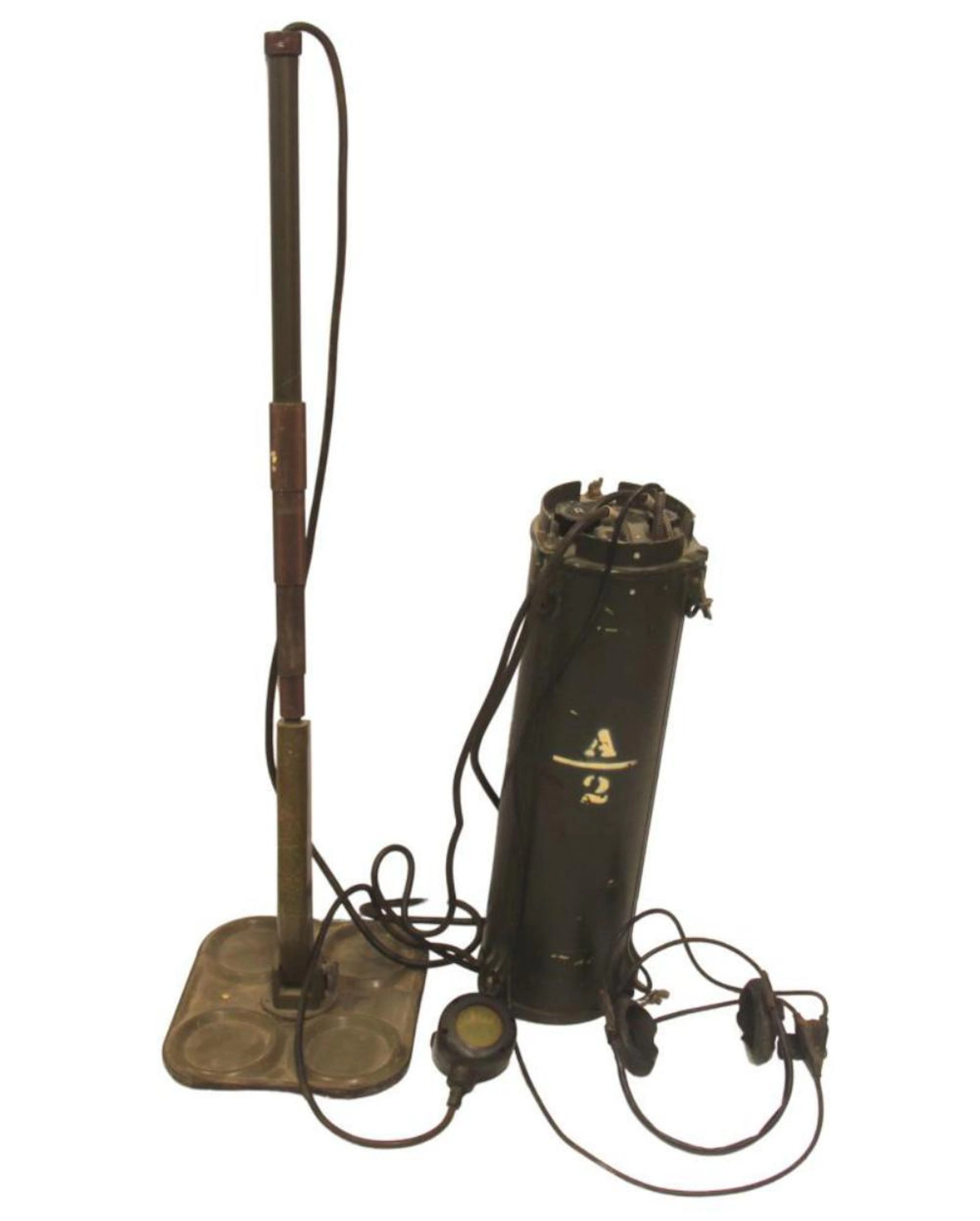 WWII U.S. Army Corp of Engineers Mine Detector Set
