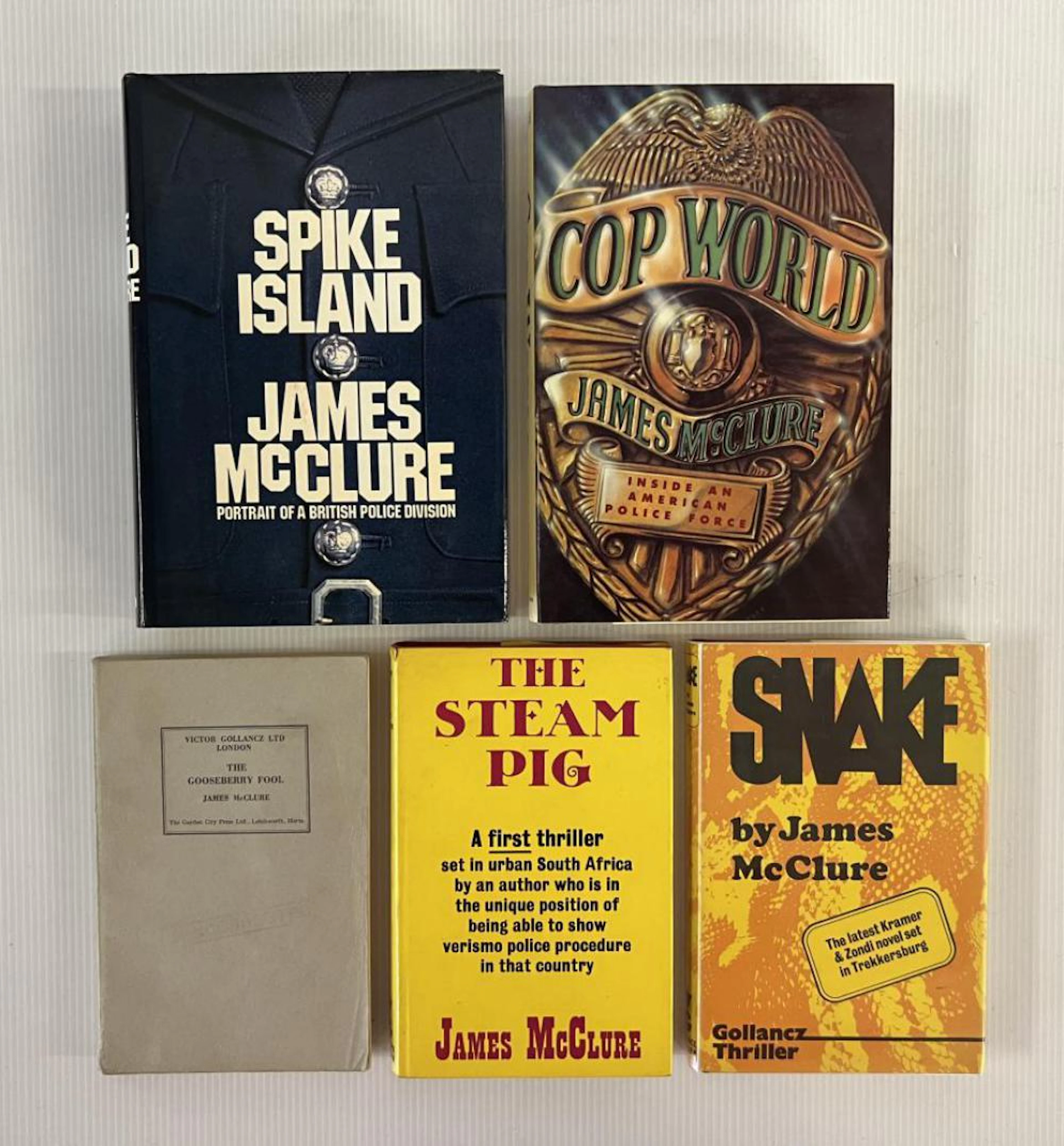 James McClure Lot of (5) 1st's