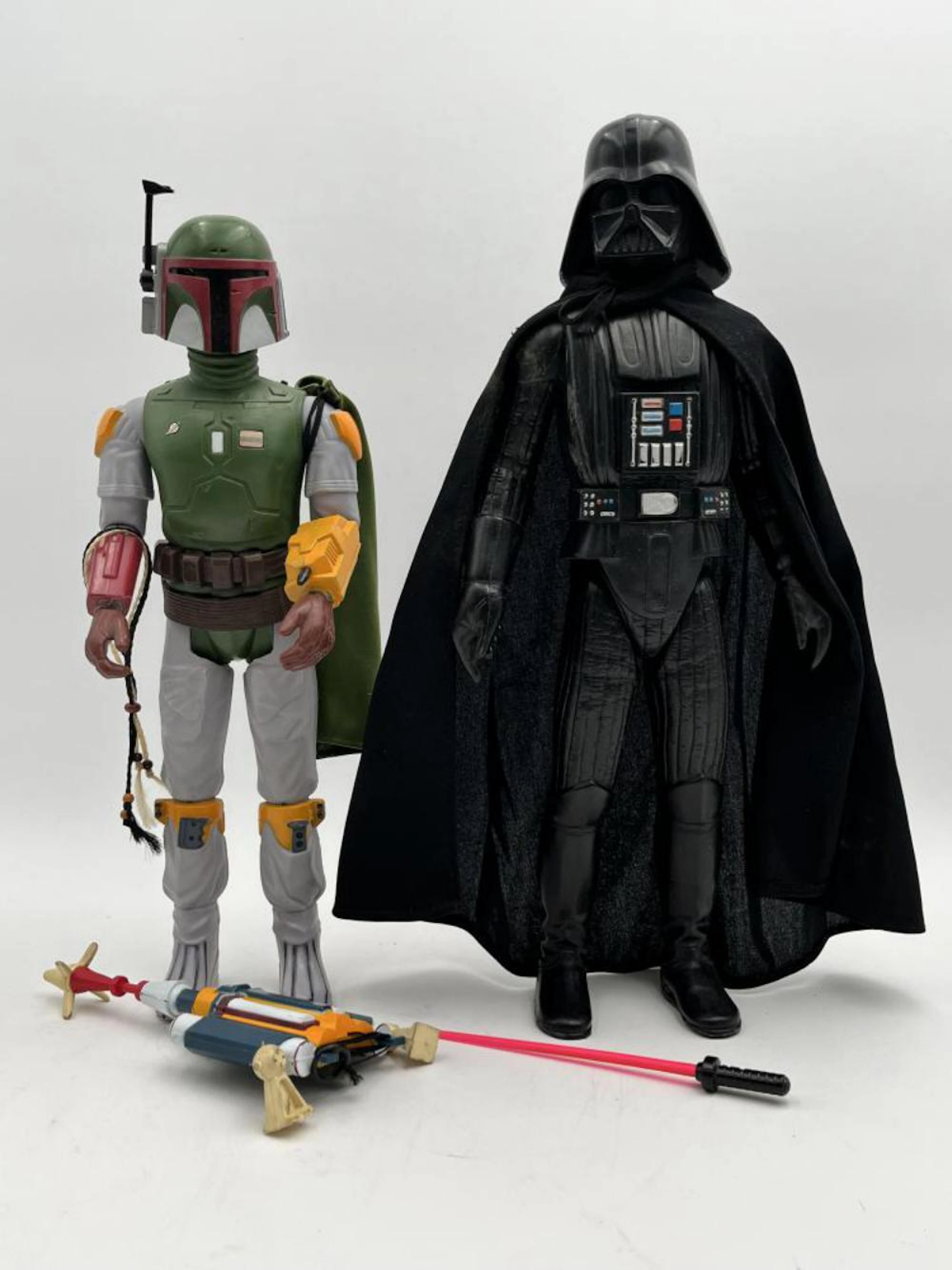 Loose Star Wars Large Size Darth Vader & Boba Fett