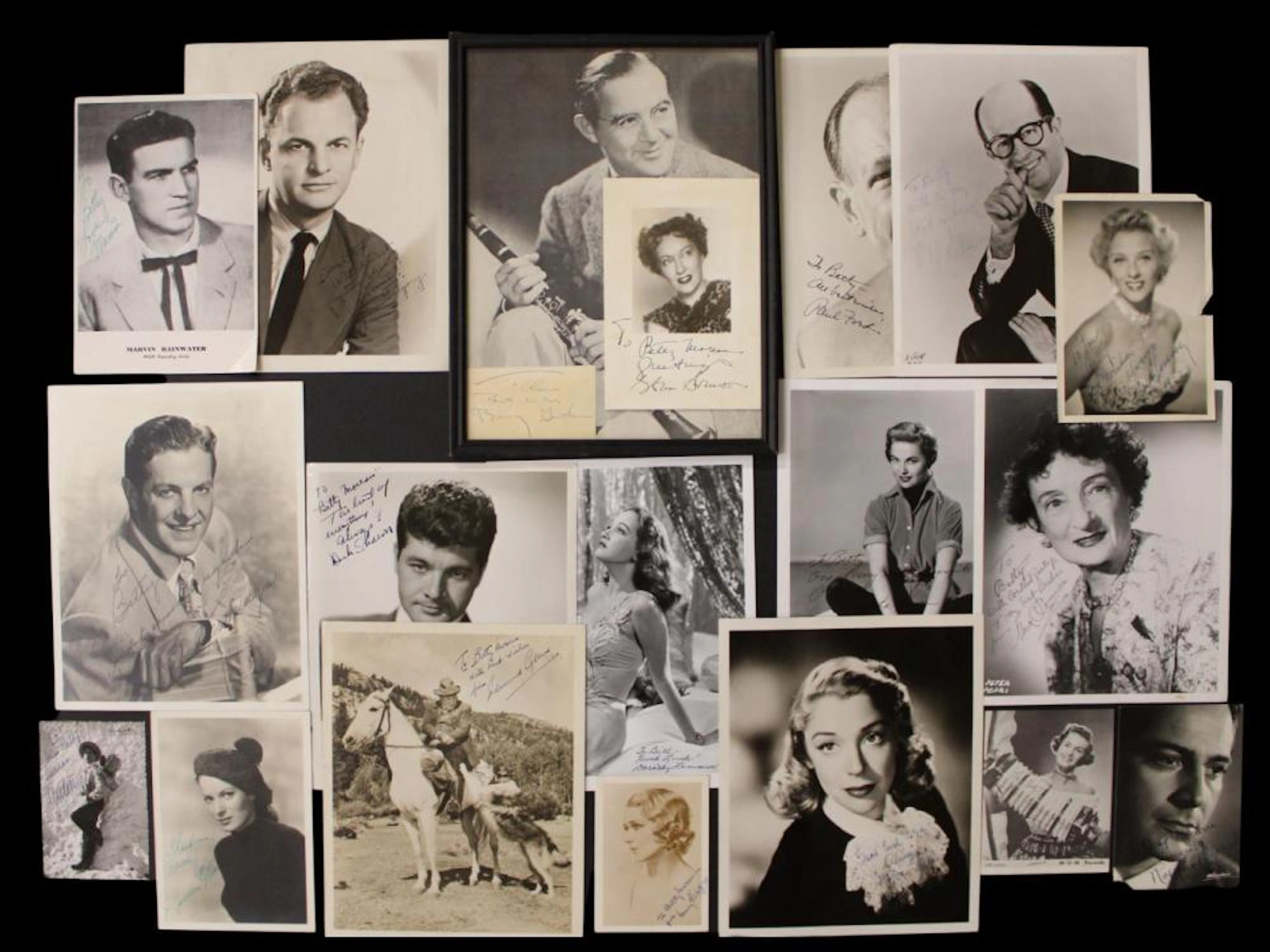 Estate Hollywood Autograph, Photo & Paper Lot