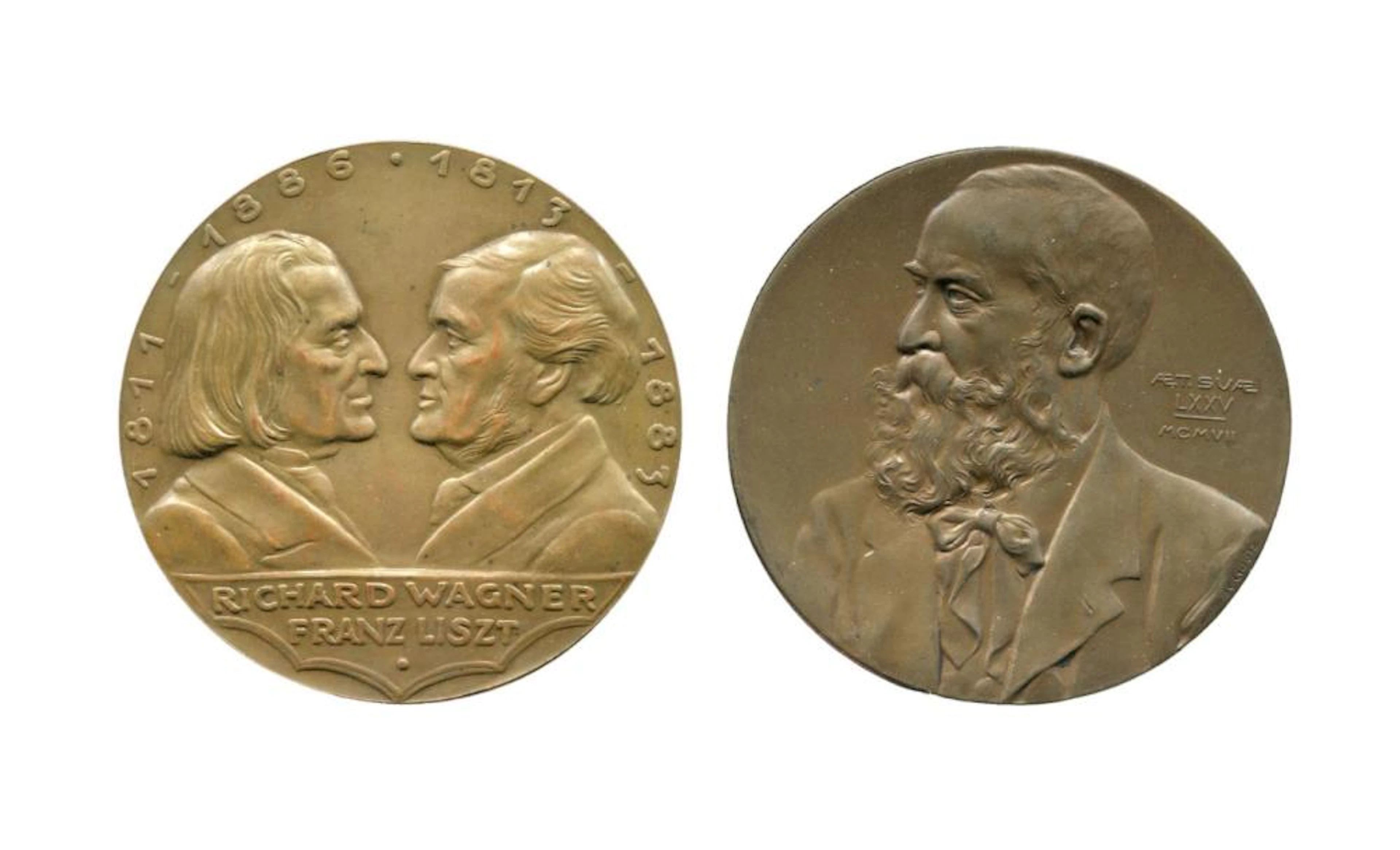 Lot of Bronze Medallions (2)