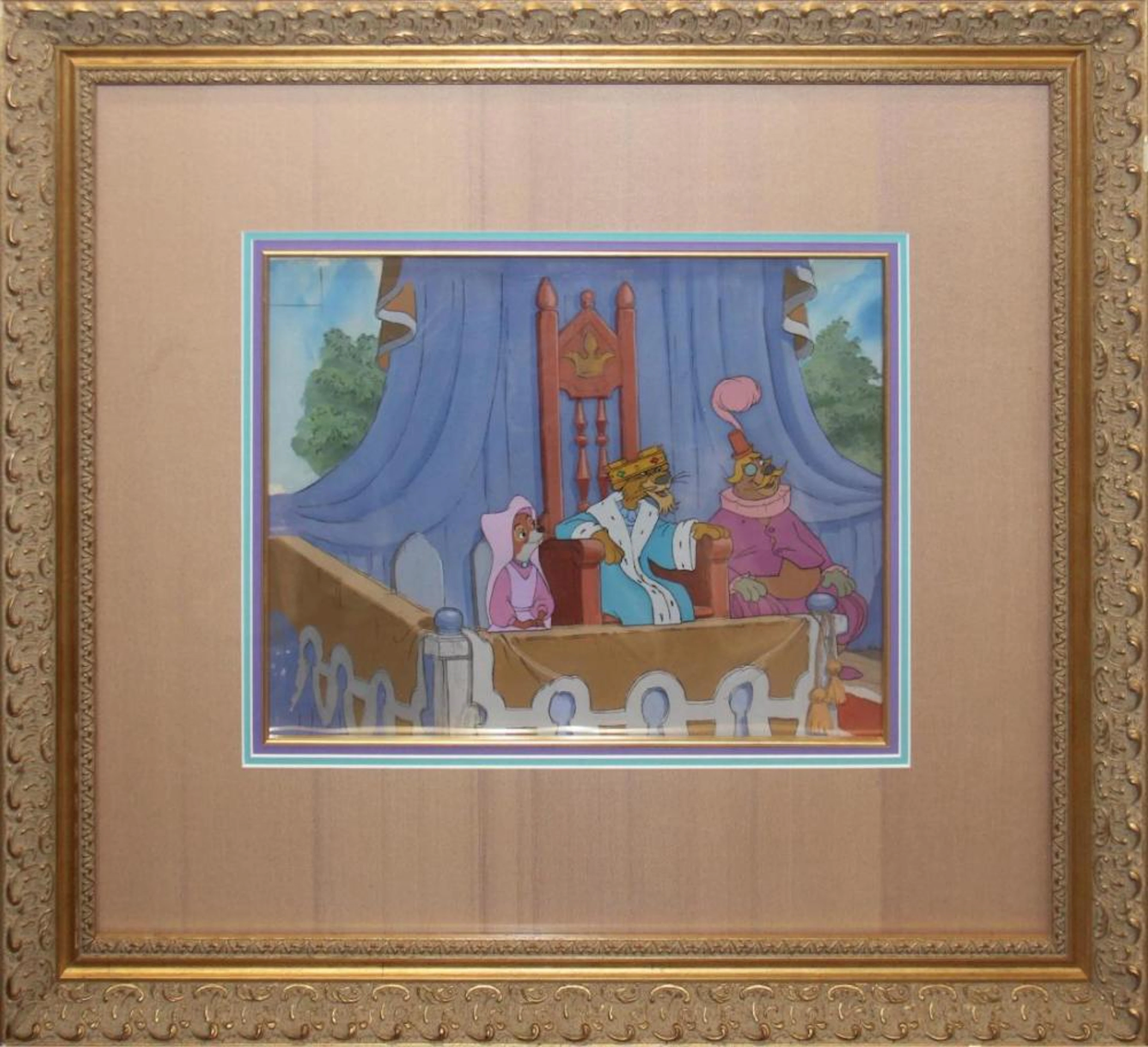 Disney Robin Hood. Animation Set Up on Master