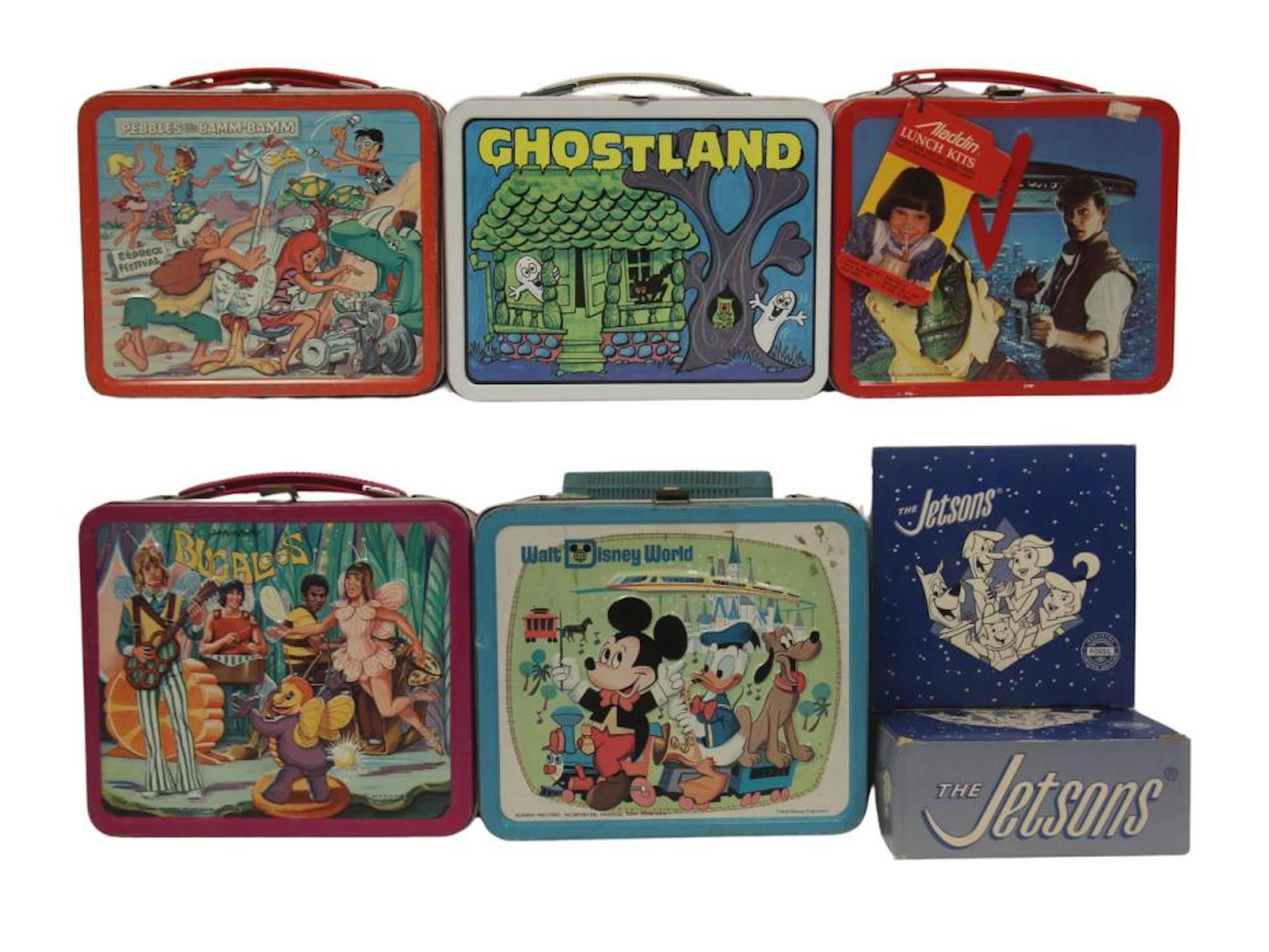 (7) Children's Lunchboxes (TV/Disney)