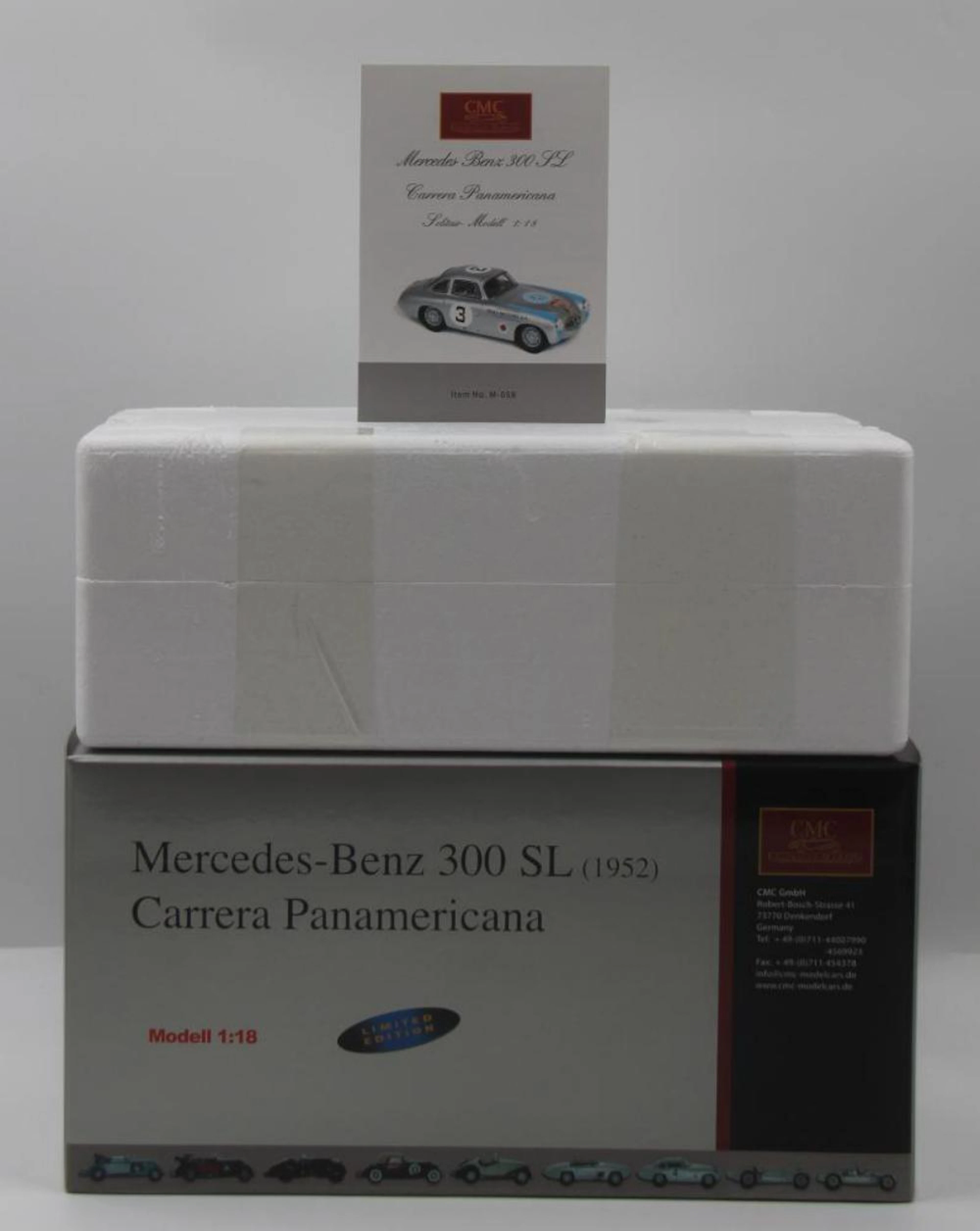 CMC 1:18 Mercedes-Benz 300 SL Ltd Ed MIB Sealed