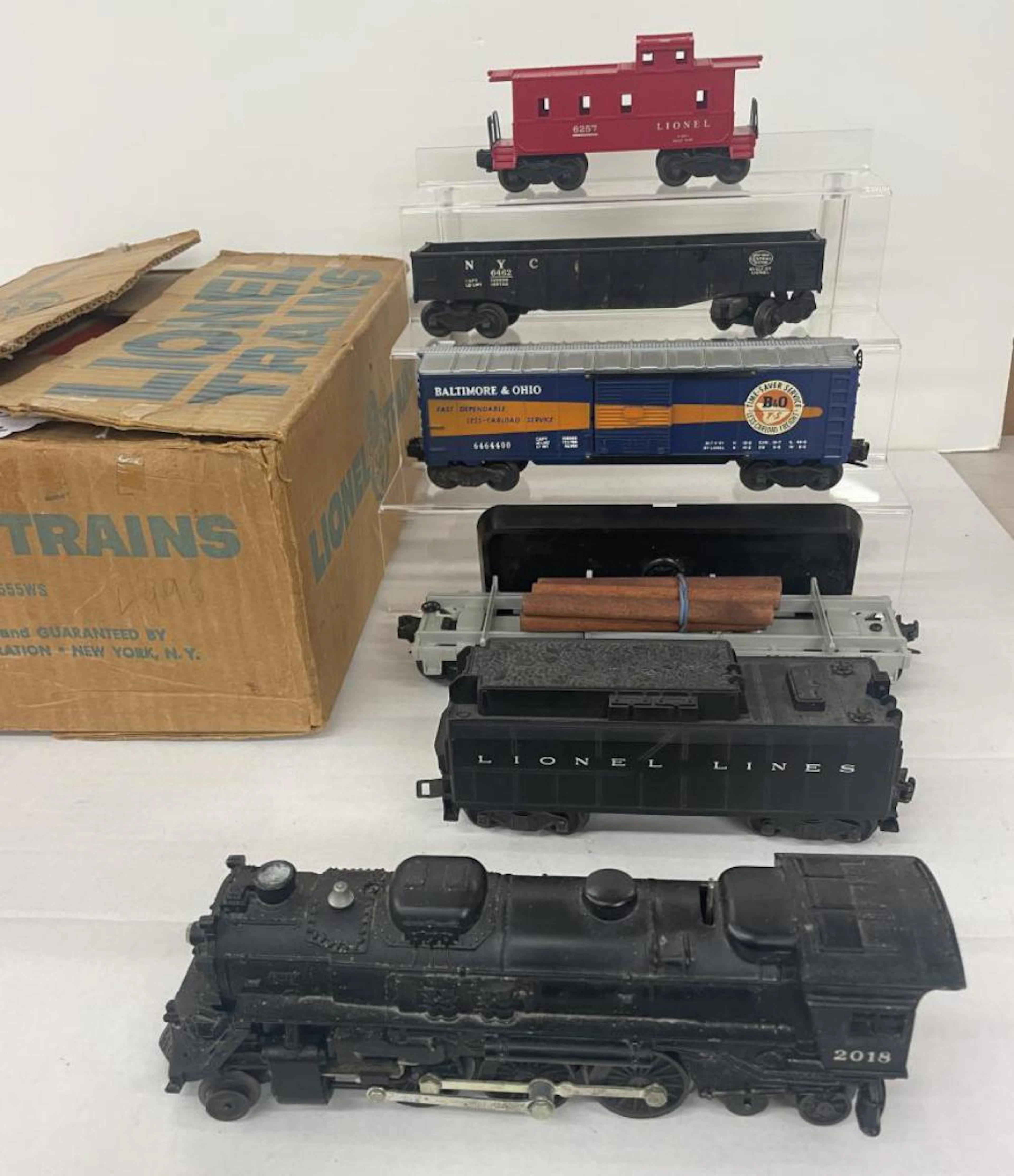 Boxed Lionel Set 1555W
