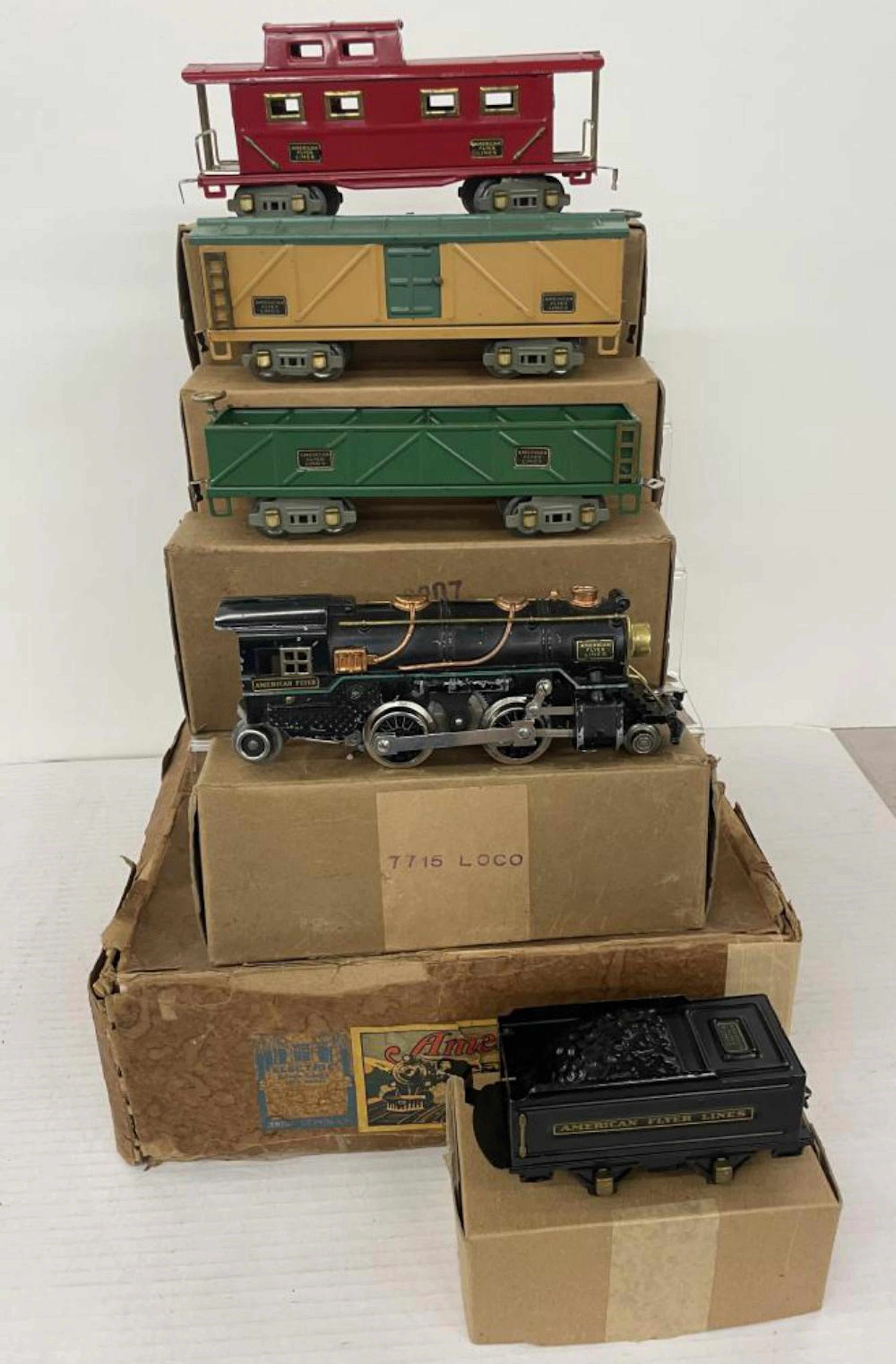 Boxed American Flyer Century Of Progress Set