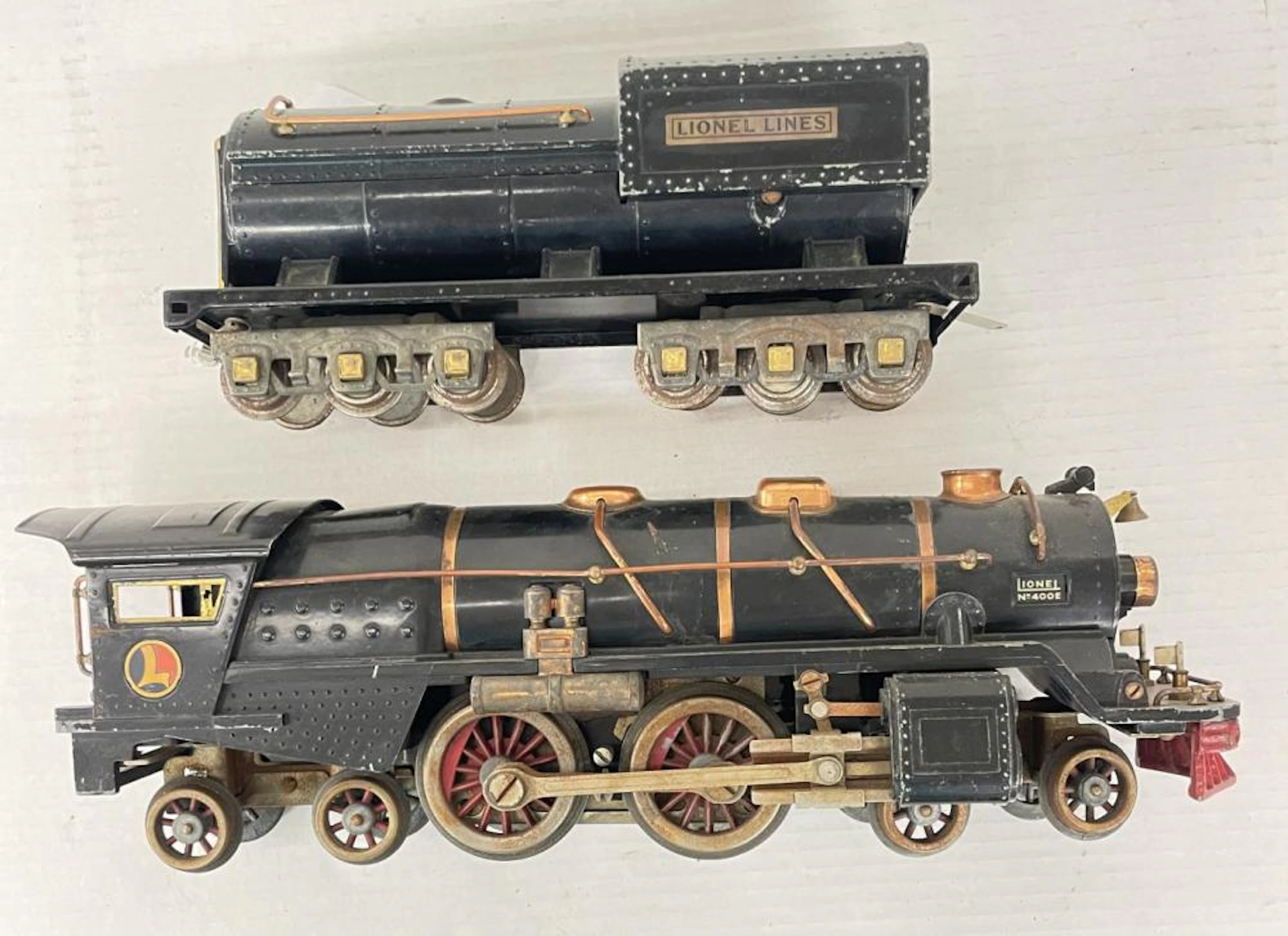 Early Lionel 400E Steam Locomotive
