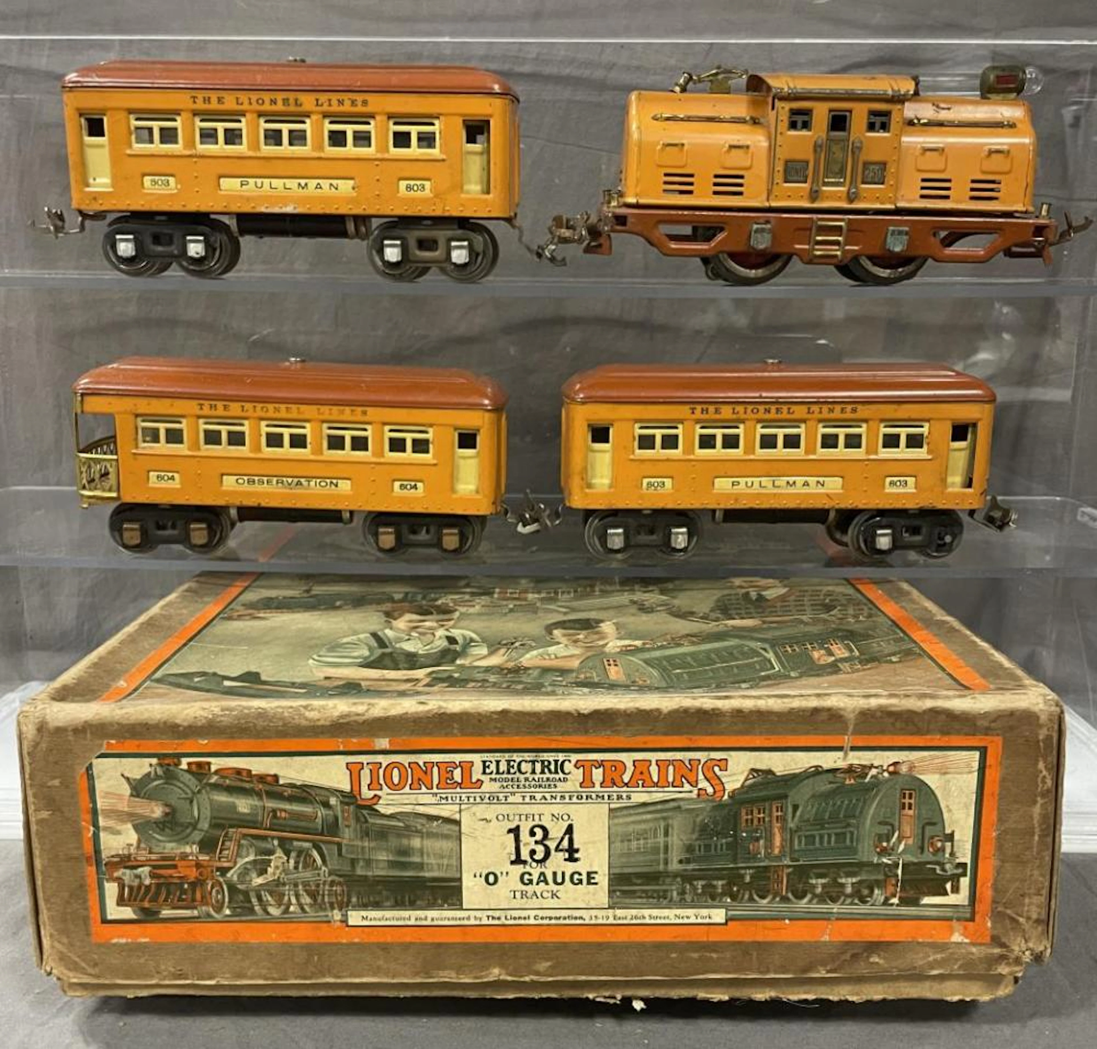 Clean Boxed Lionel 250 Set 134