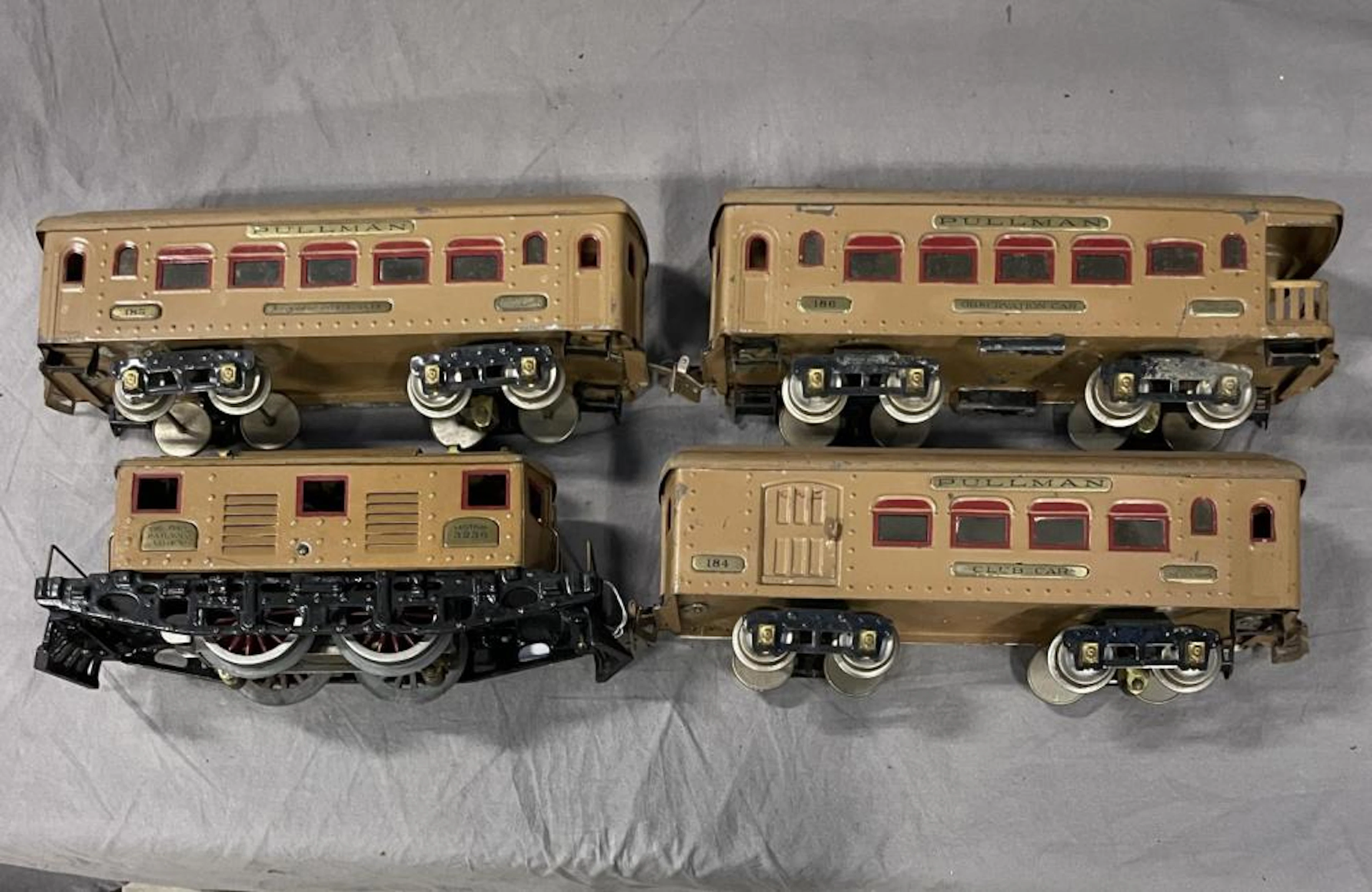 4pc Ives 3236R Passenger Set
