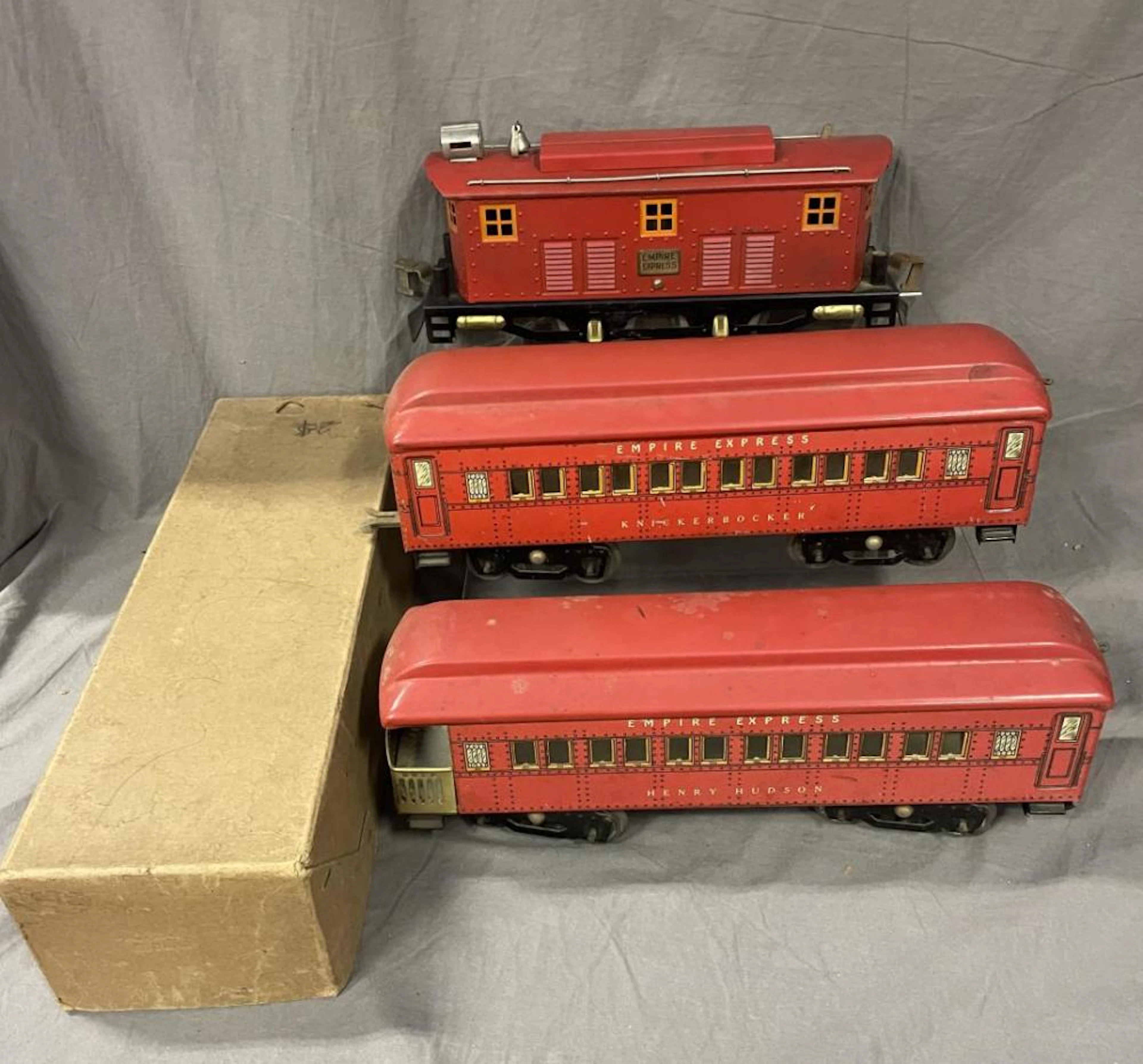 Scarce American Flyer JC Penney Knickerbocker Set