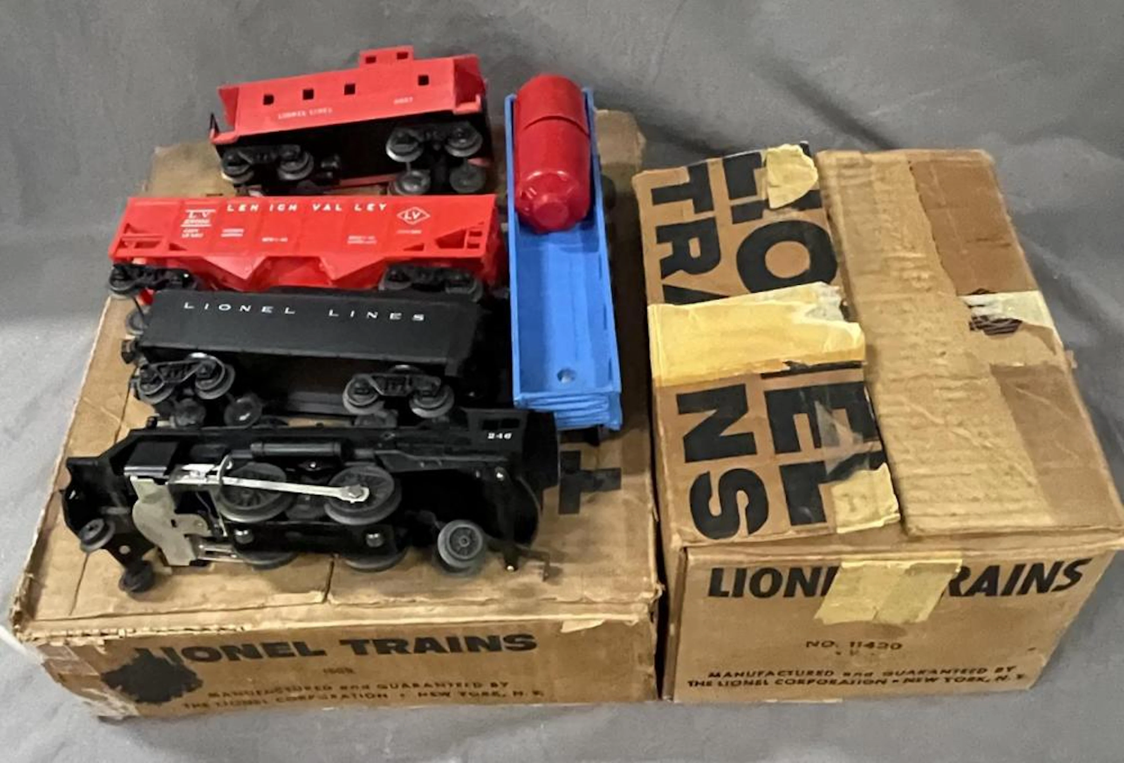 2 Boxed Lionel Sets, 1 unusual, 1 MINT