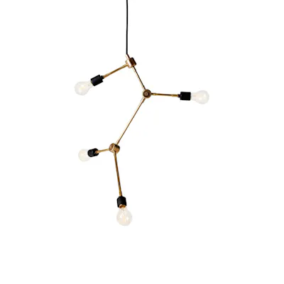 Soren Rose Studio.Pendel. Model Franklin Chandelier (2) | Barnebys
