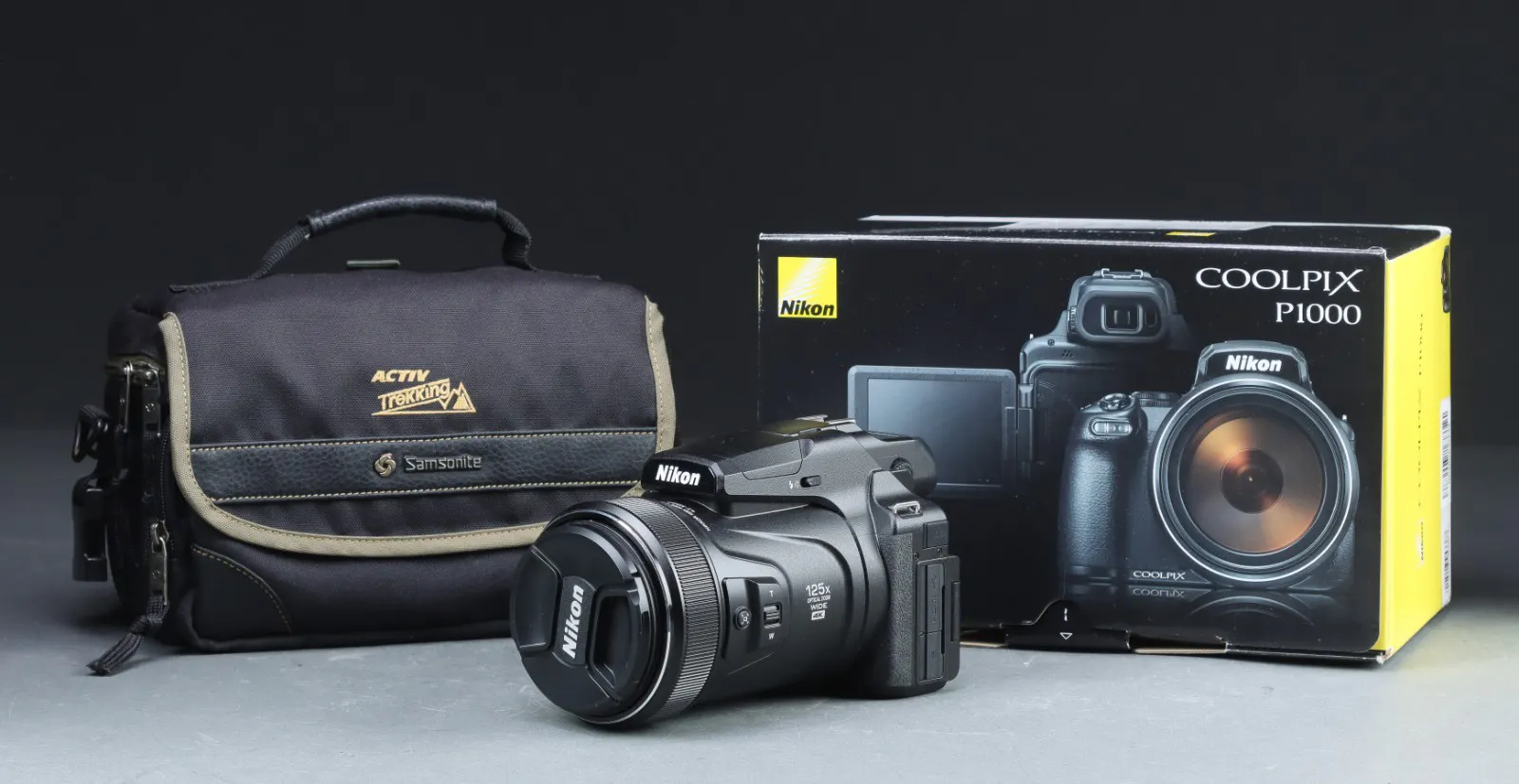 Nikon Coolpix P1000 med stativ og taske | Barnebys