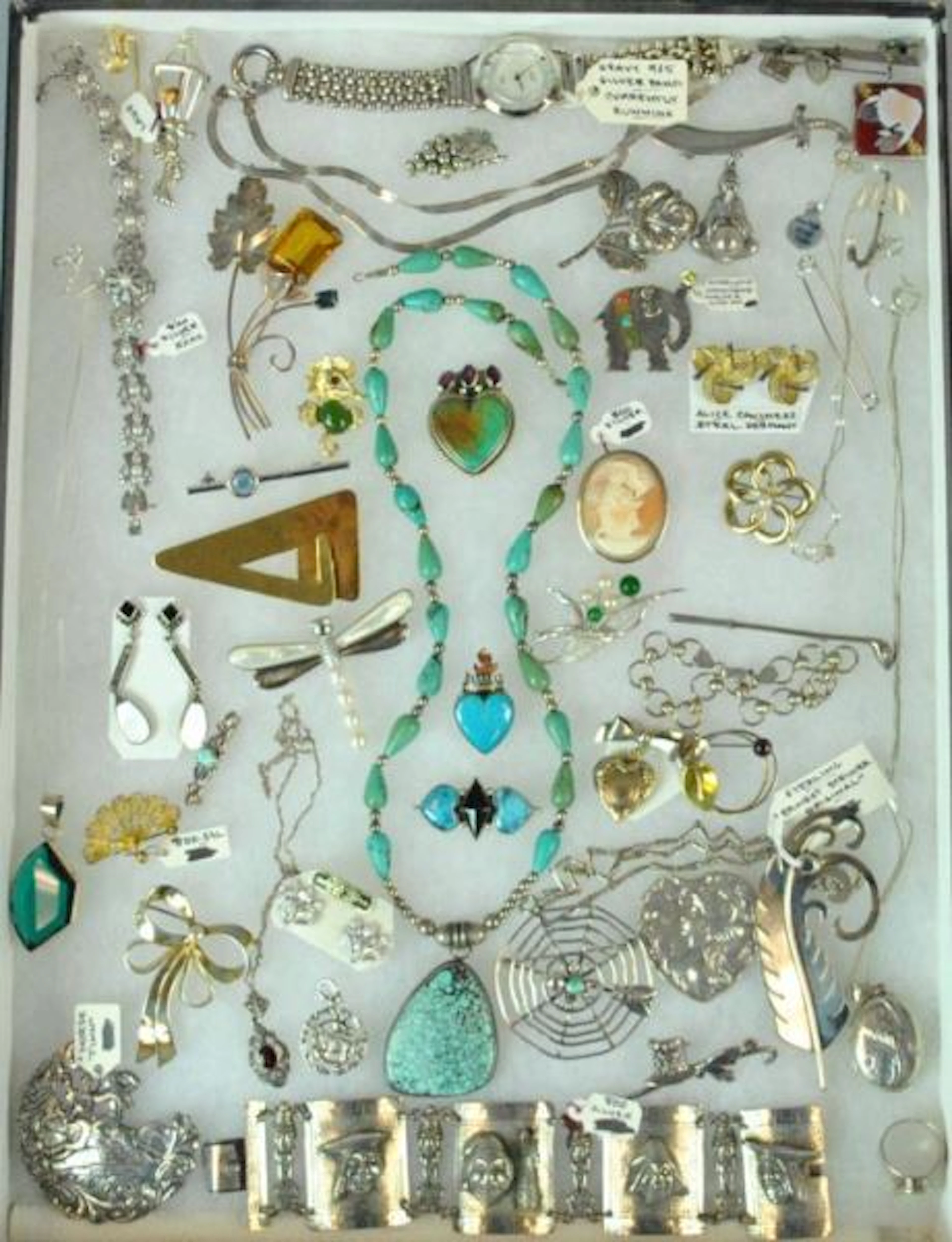 (45+) SILVER JEWELRY GROUP