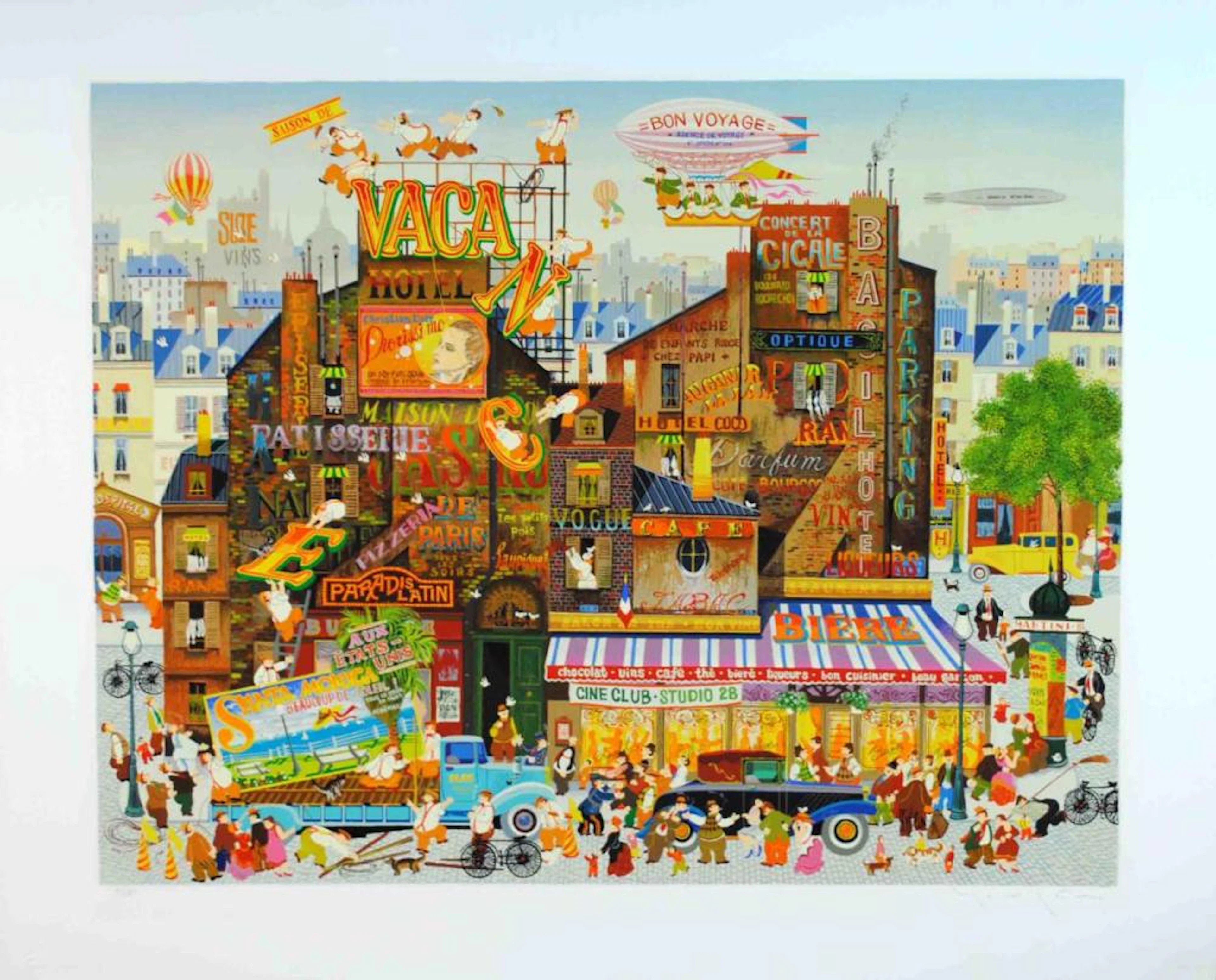 HIRO YAMAGATA SERIGRAPH - VACANCE