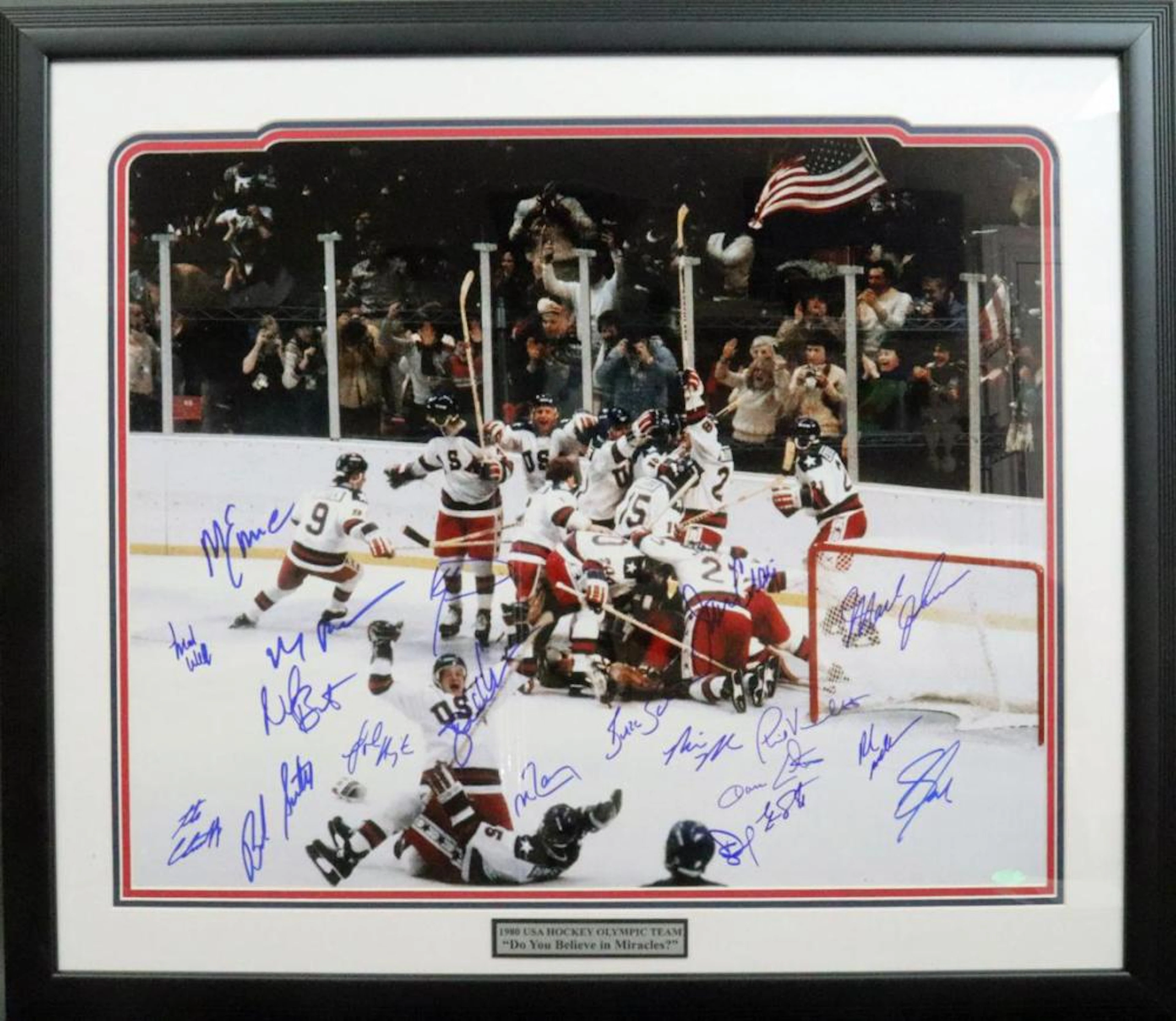 (4) SIGNED FRAMED SPORTS COLLECTIBLES