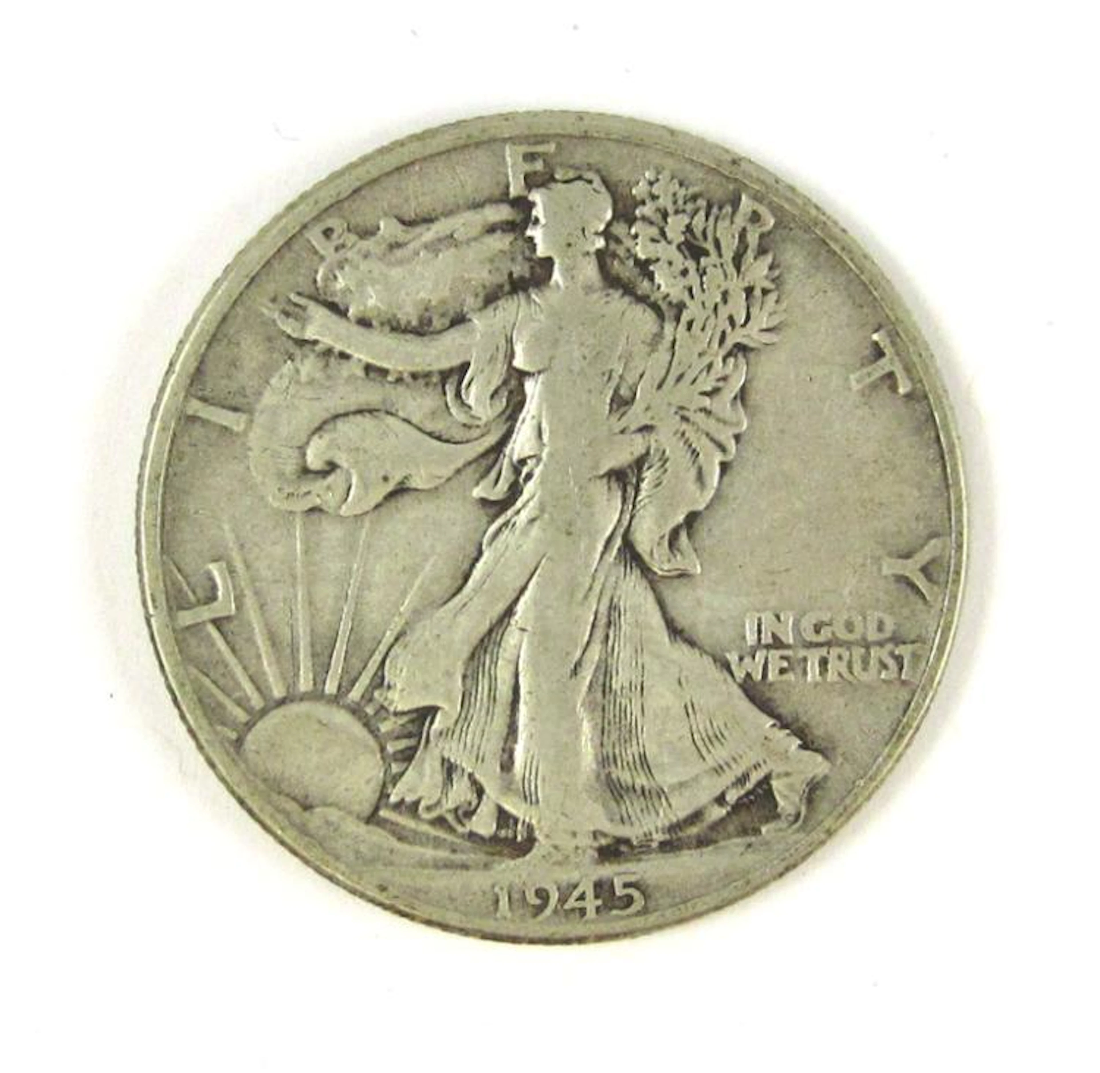 U.S. SILVER WALKING LIBERTY HALF DOLLARS, 35 coins