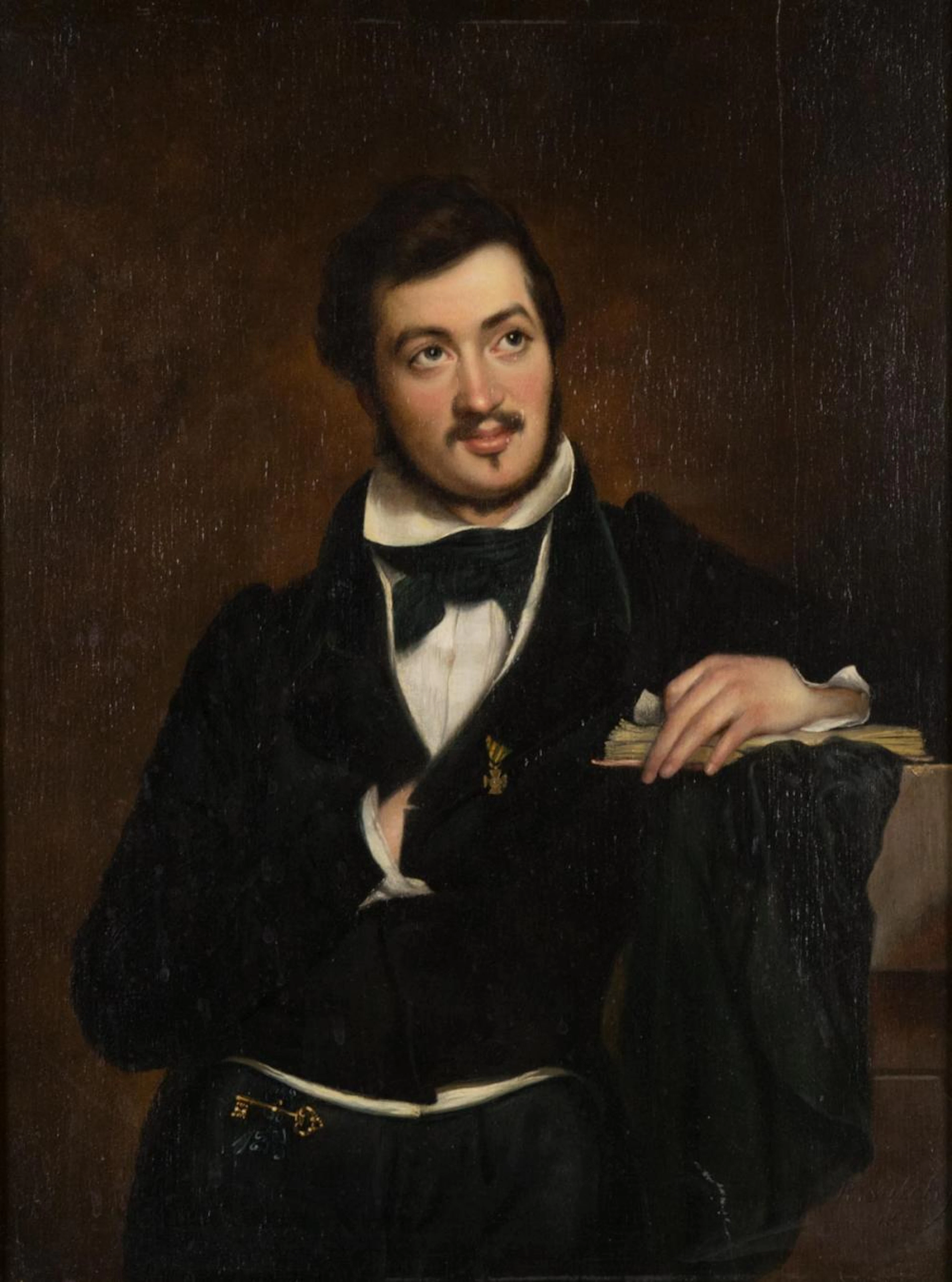 RADEN SJARIEF BASTAMAN SALEH Oil on Panel