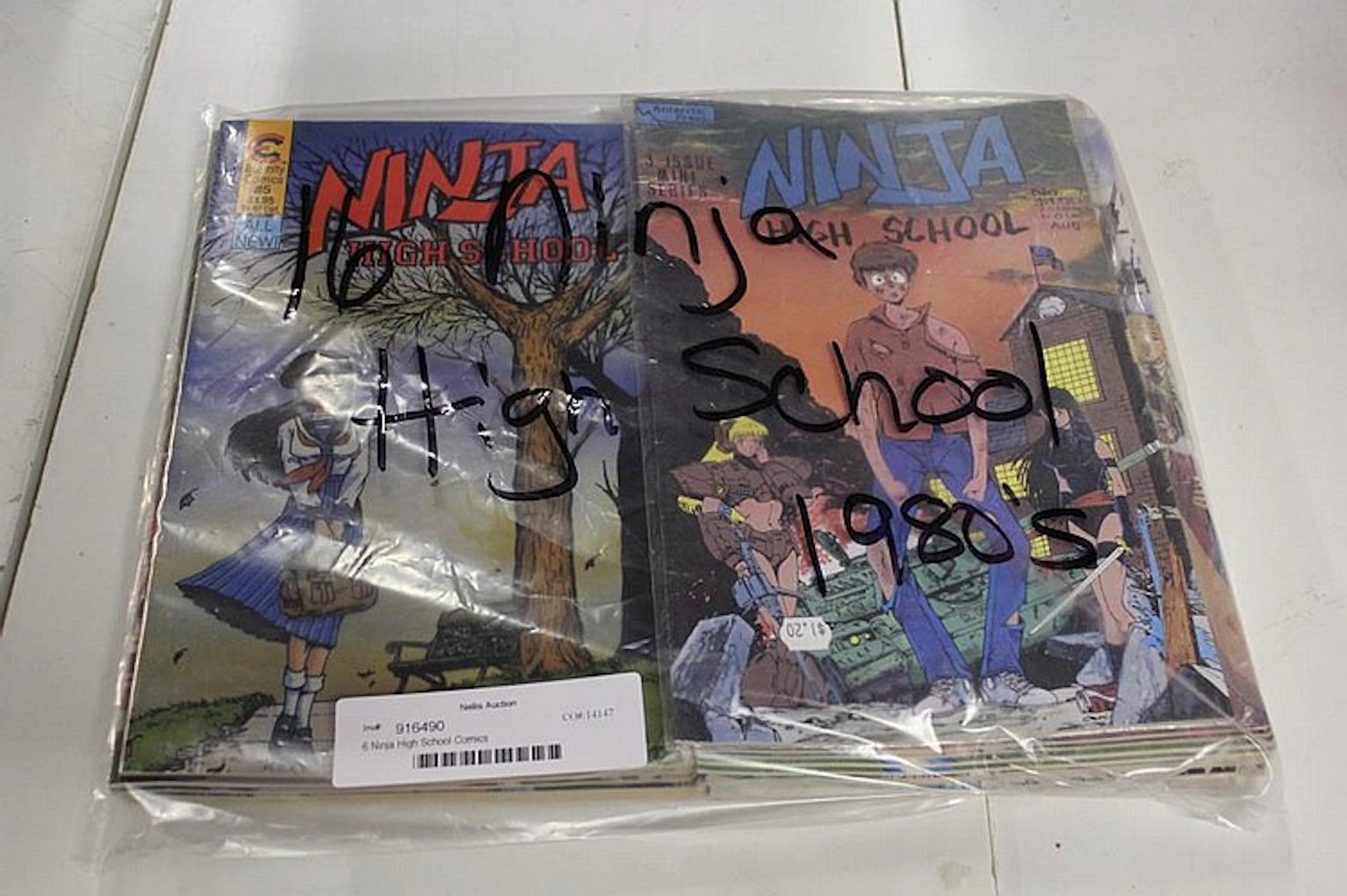 6 Ninja High School Comics