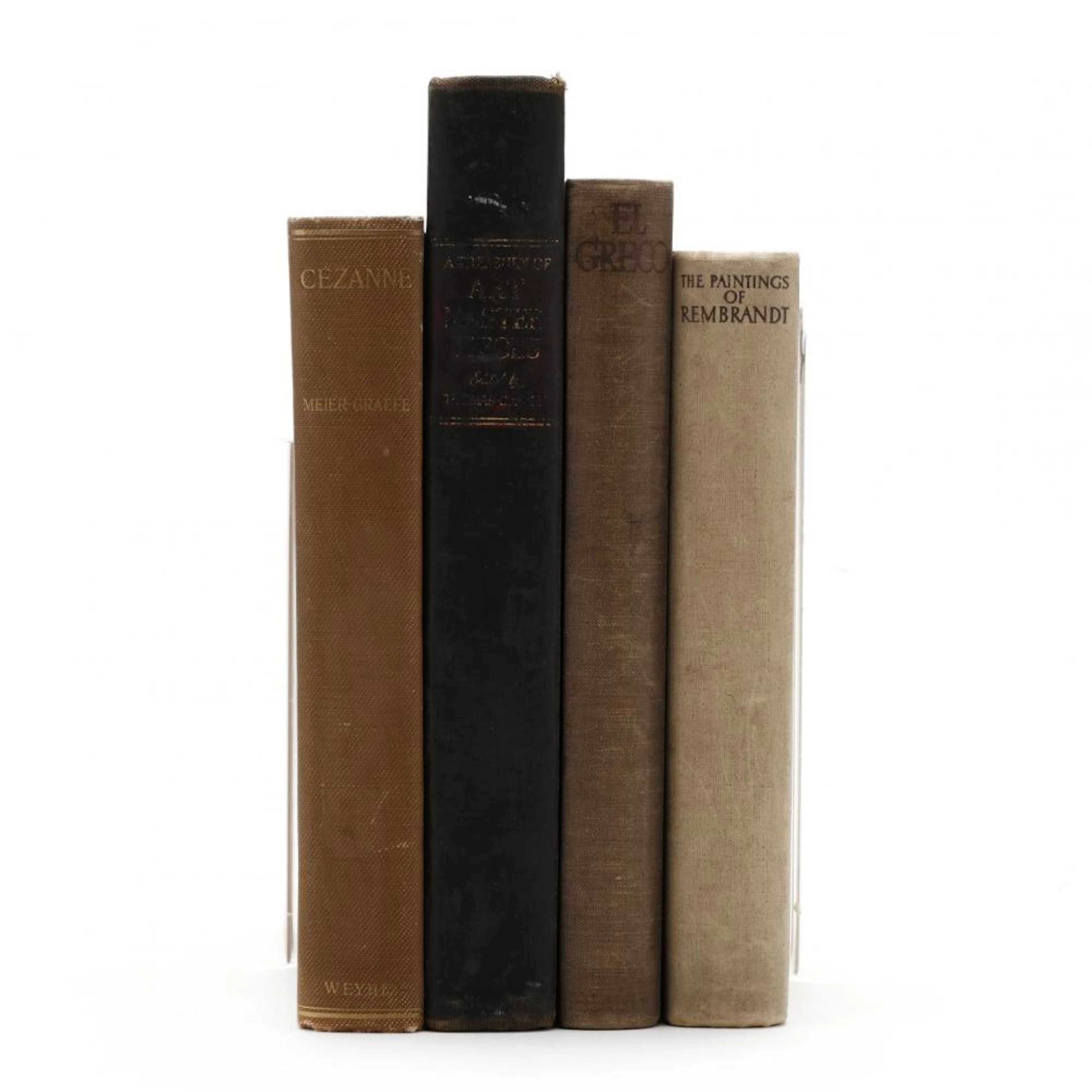 Four Vintage Books on Noted Painters