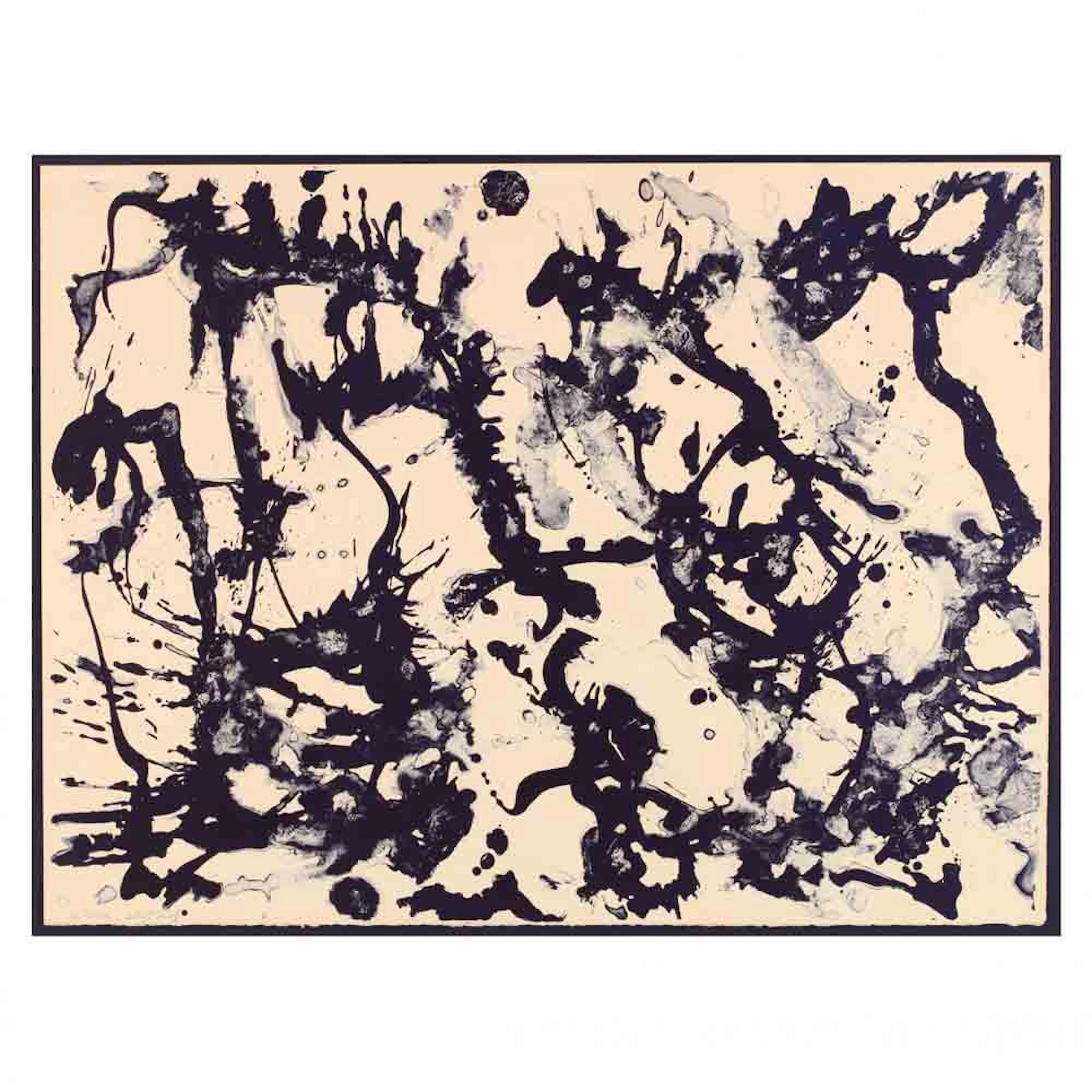 Lee Krasner (American, 1908-1984), Primary Series: Blue Stone