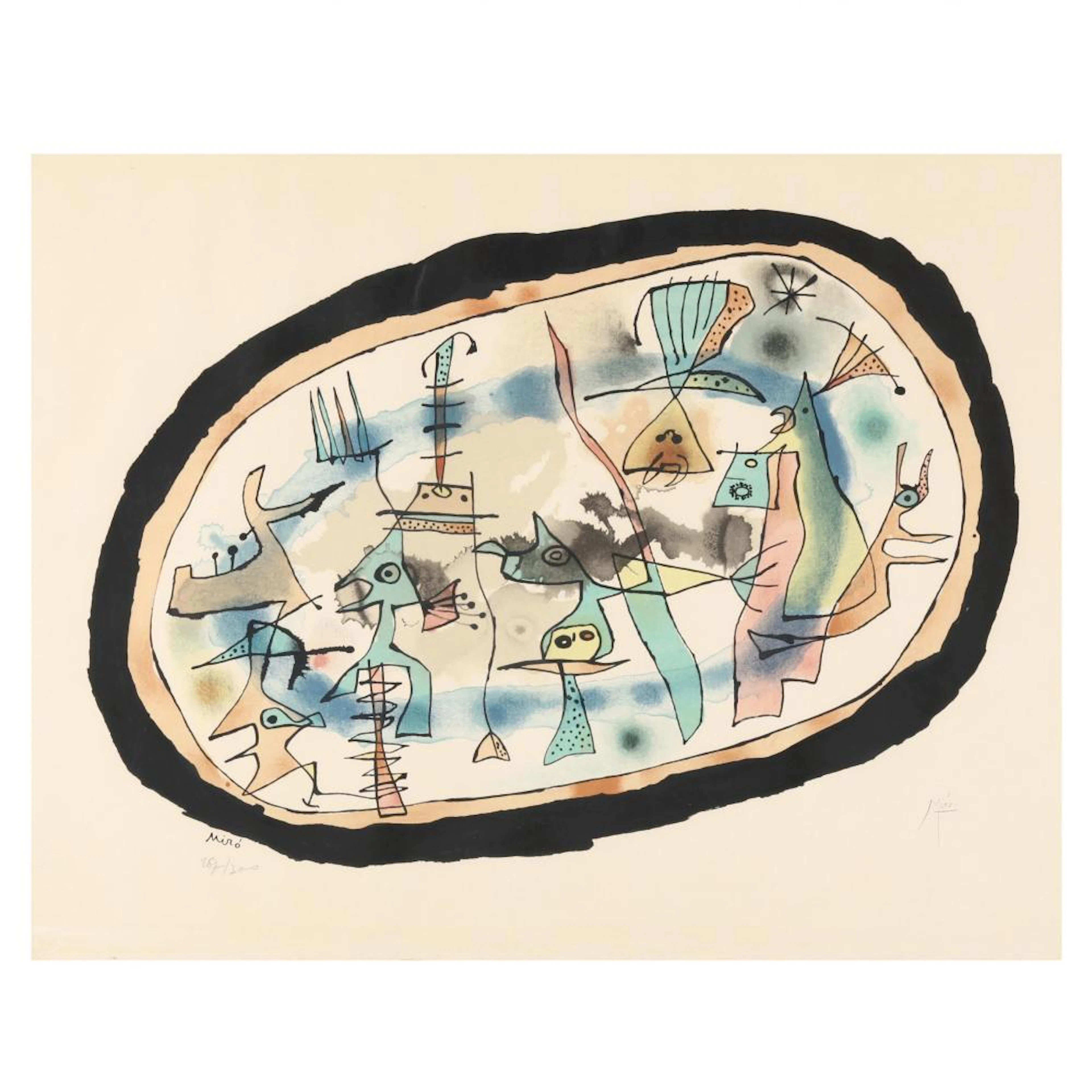 Joan Miró (Spanish, 1893-1983), Naissance du Jour