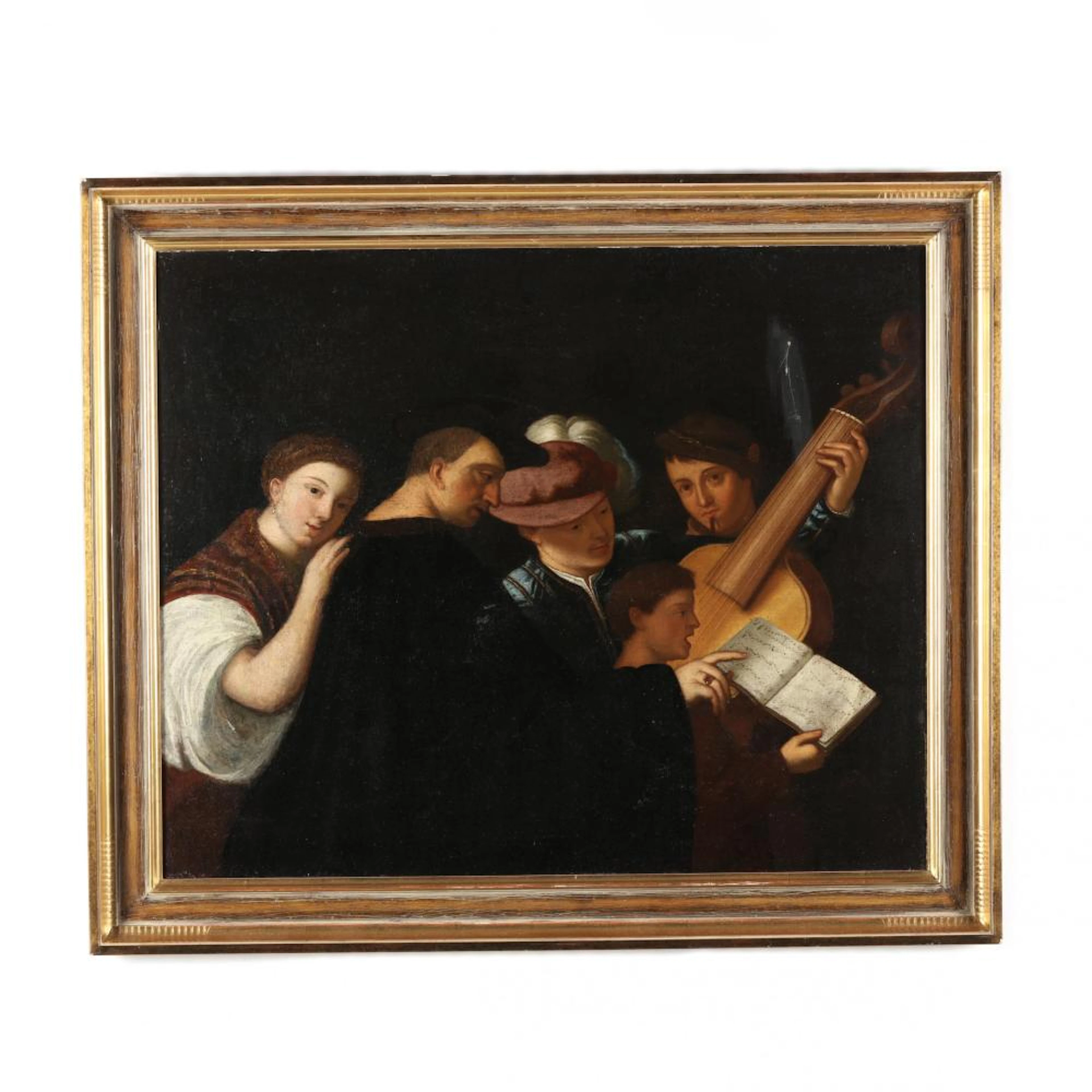 after Tiziano Vecellio, called Titian (c. 1485/90-1576), The Music Lesso