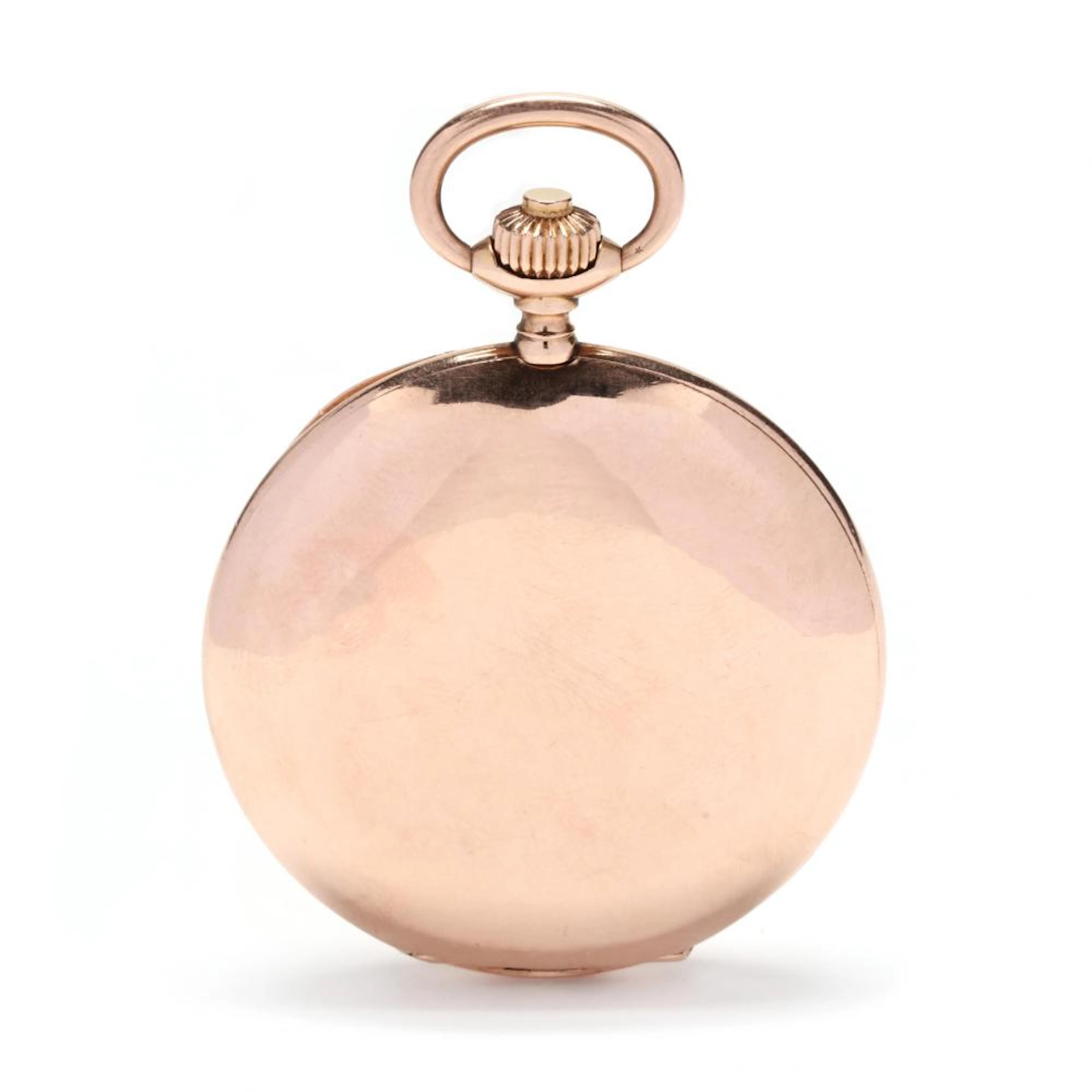 Gent's Gold Hunter Case Pocket Watch, Glashütter