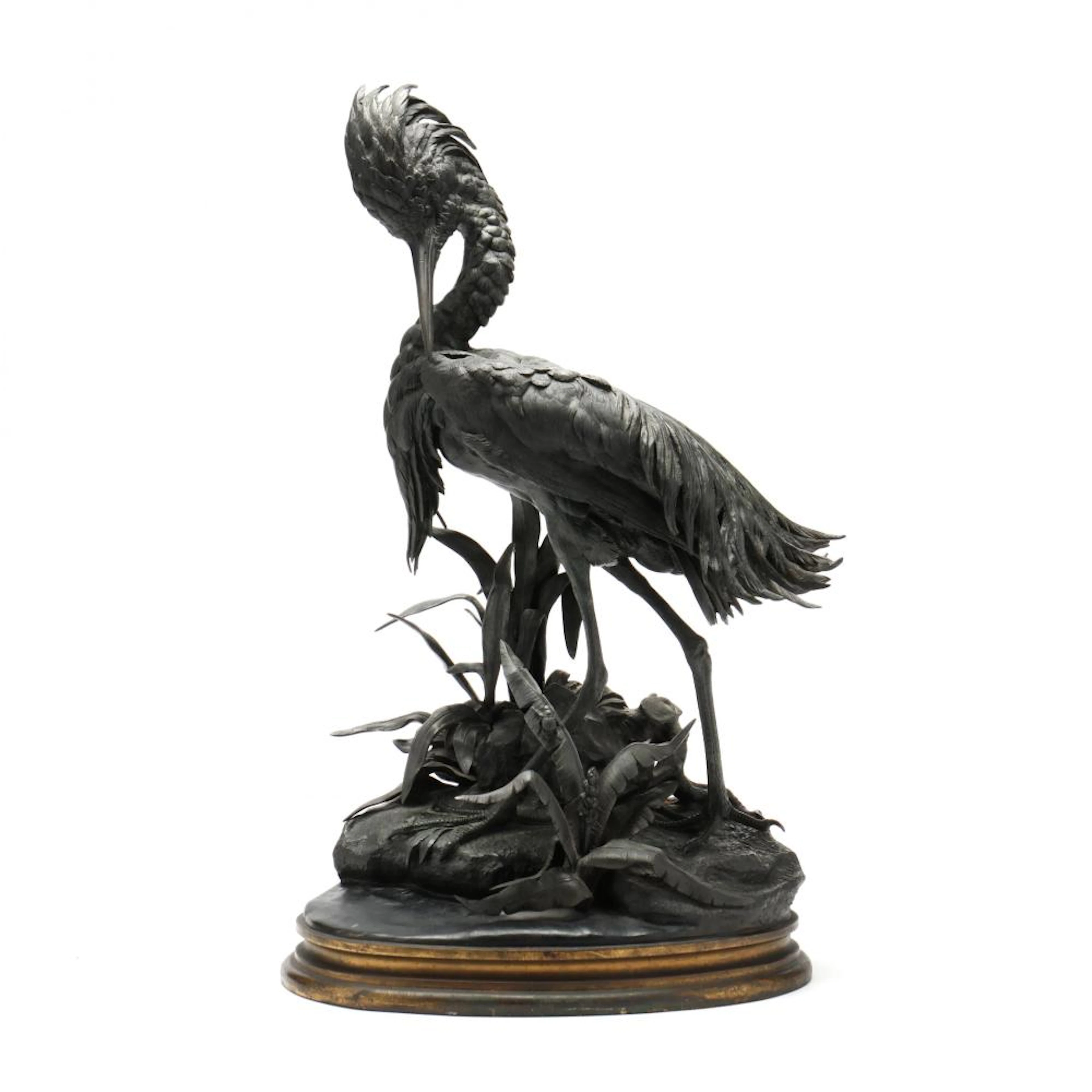 Jules Moigniez (French, 1835-1894), Le Grand Egret