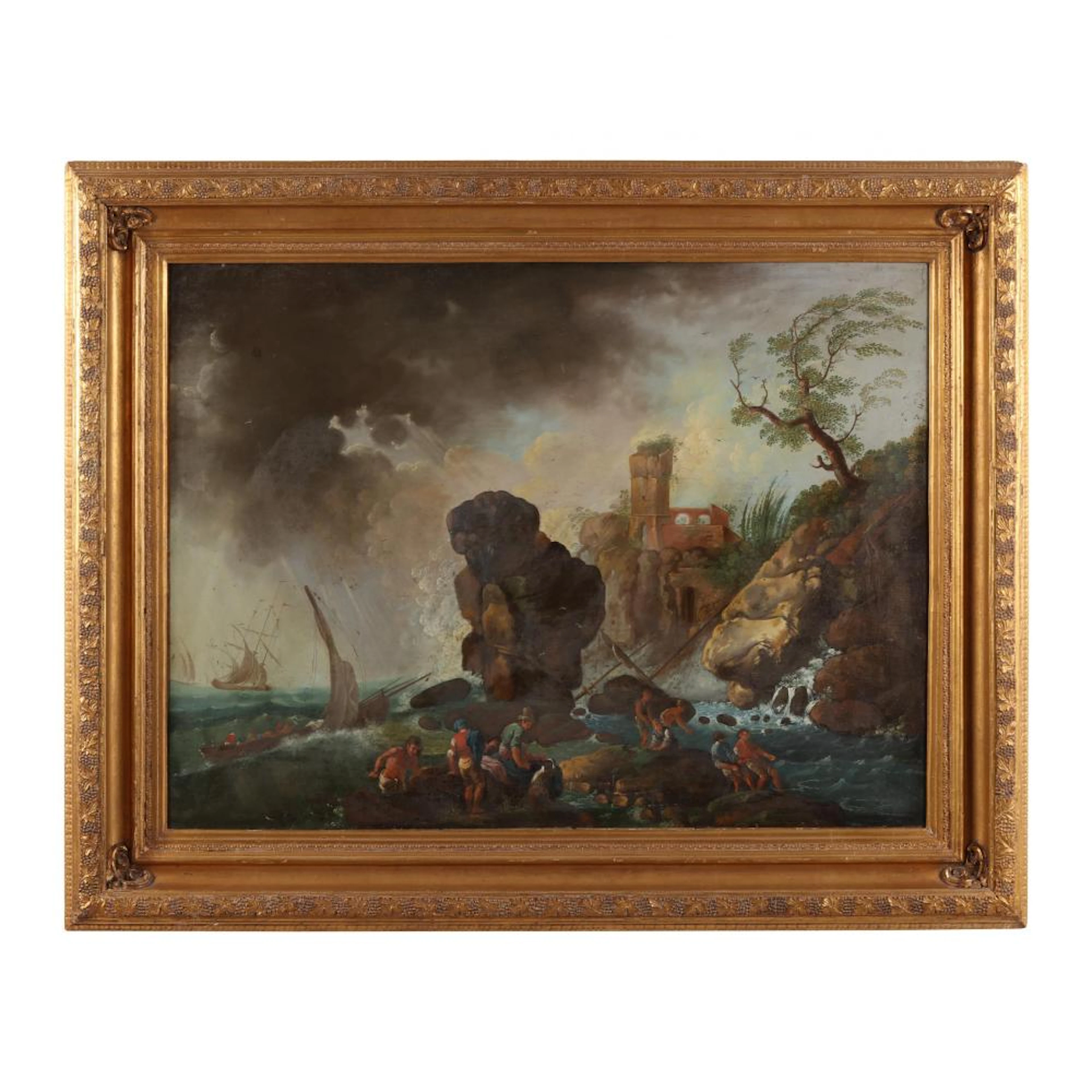 Follower of Claude-Joseph Vernet (French, 1714-1789), A Shipwreck