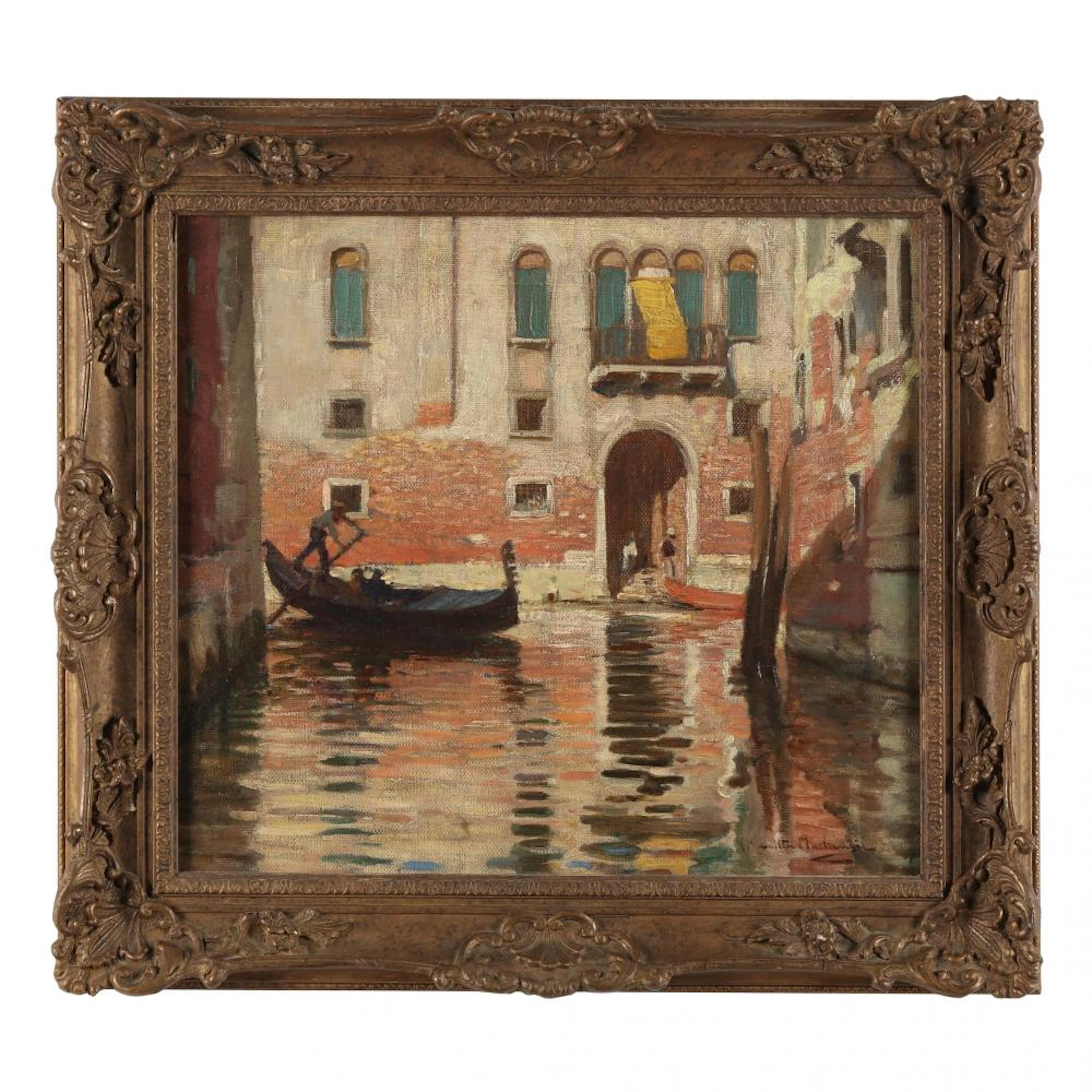James Hamilton Mackenzie (Scottish, 1875-1926), Venetian Canal Scene