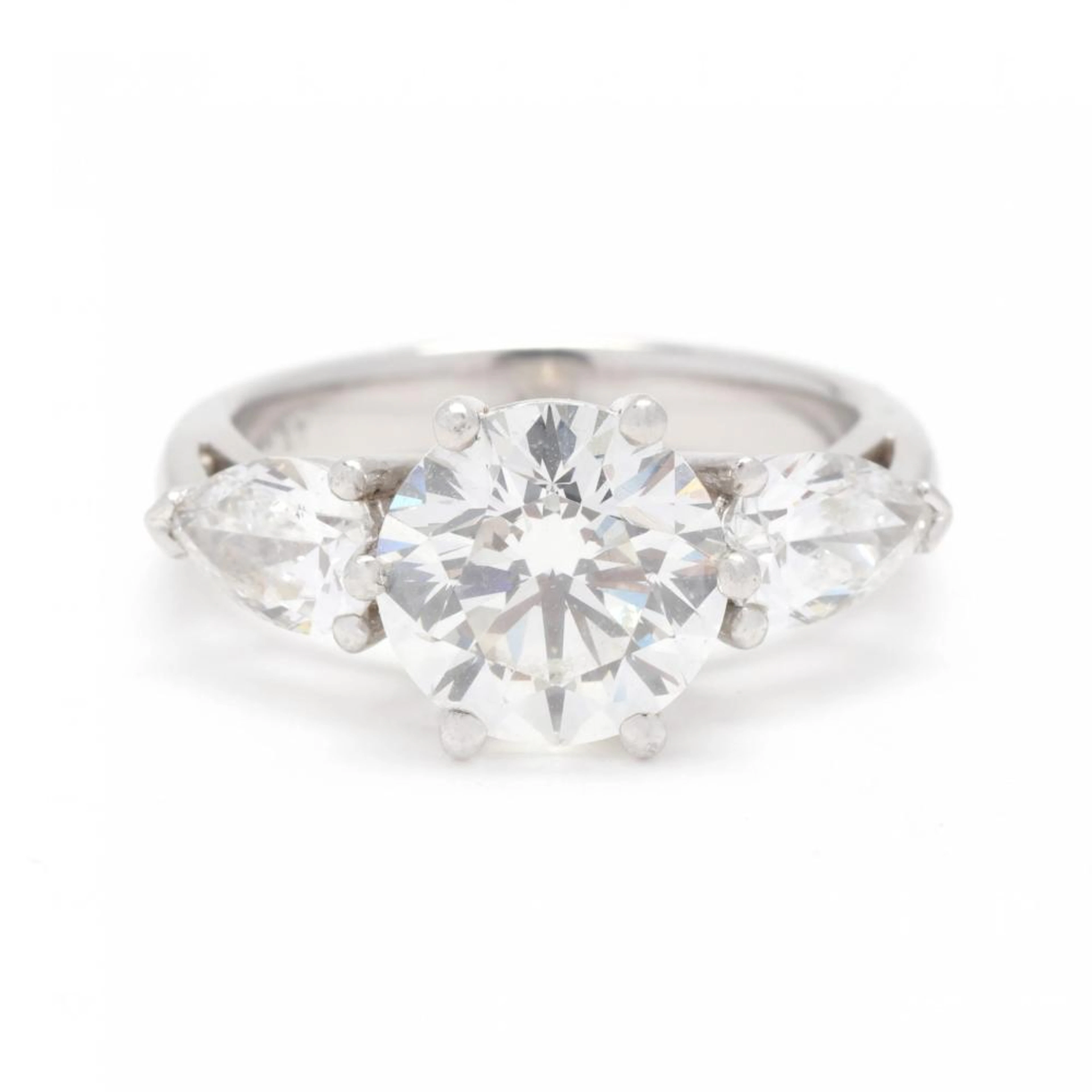Platinum and Diamond Ring