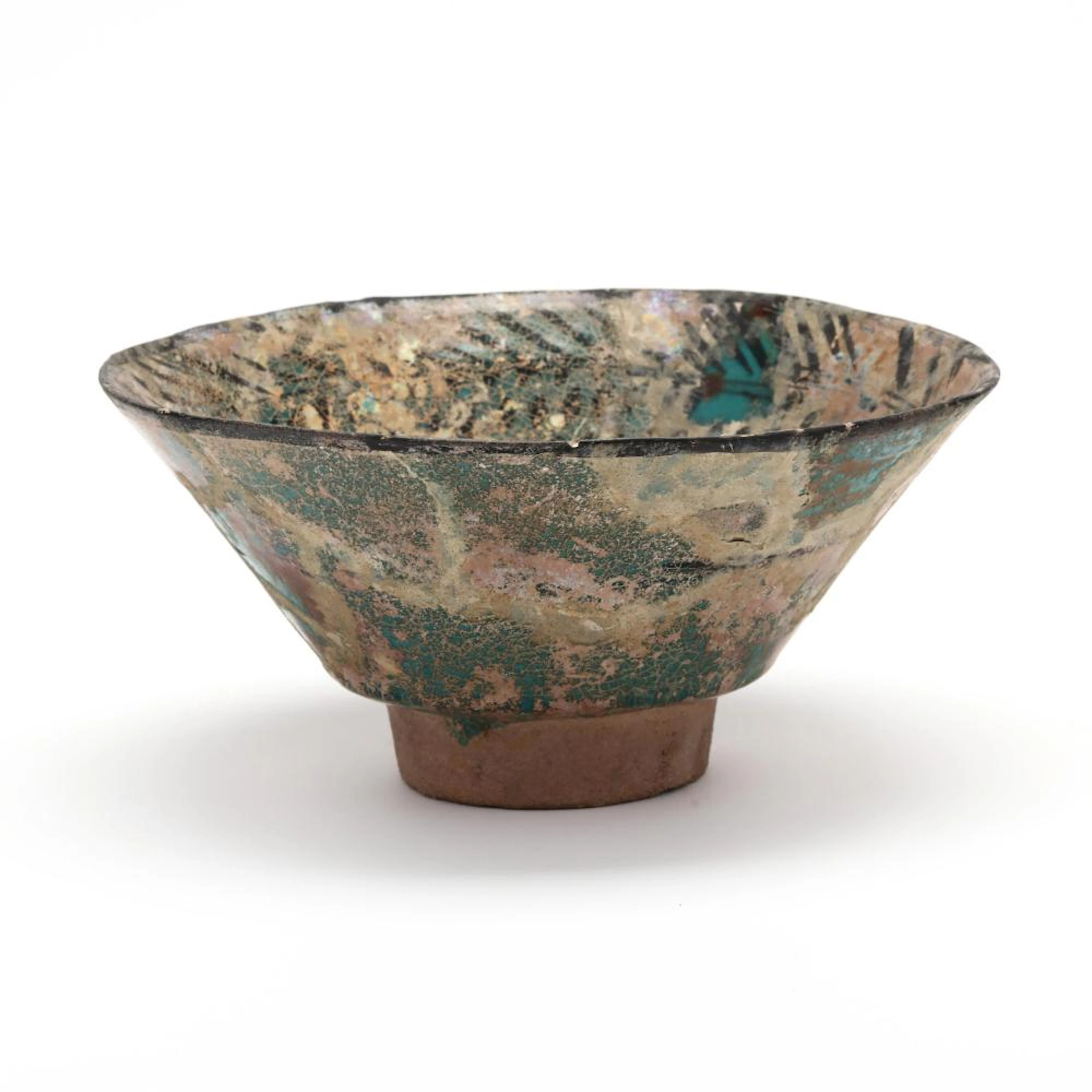 A Persian Turquoise Glazed Bowl