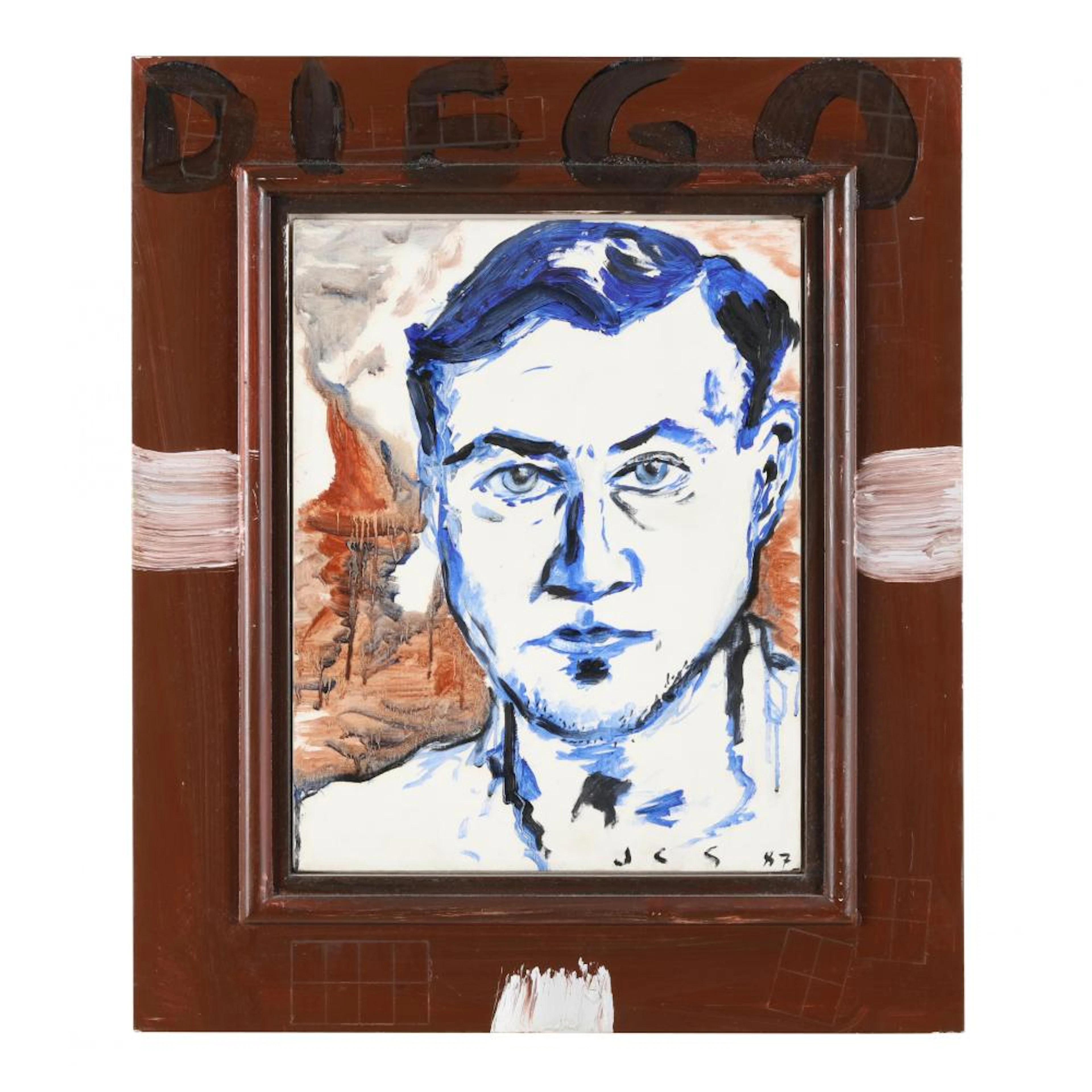 Julian Schnabel (American, b. 1951), Untitled (Diego)