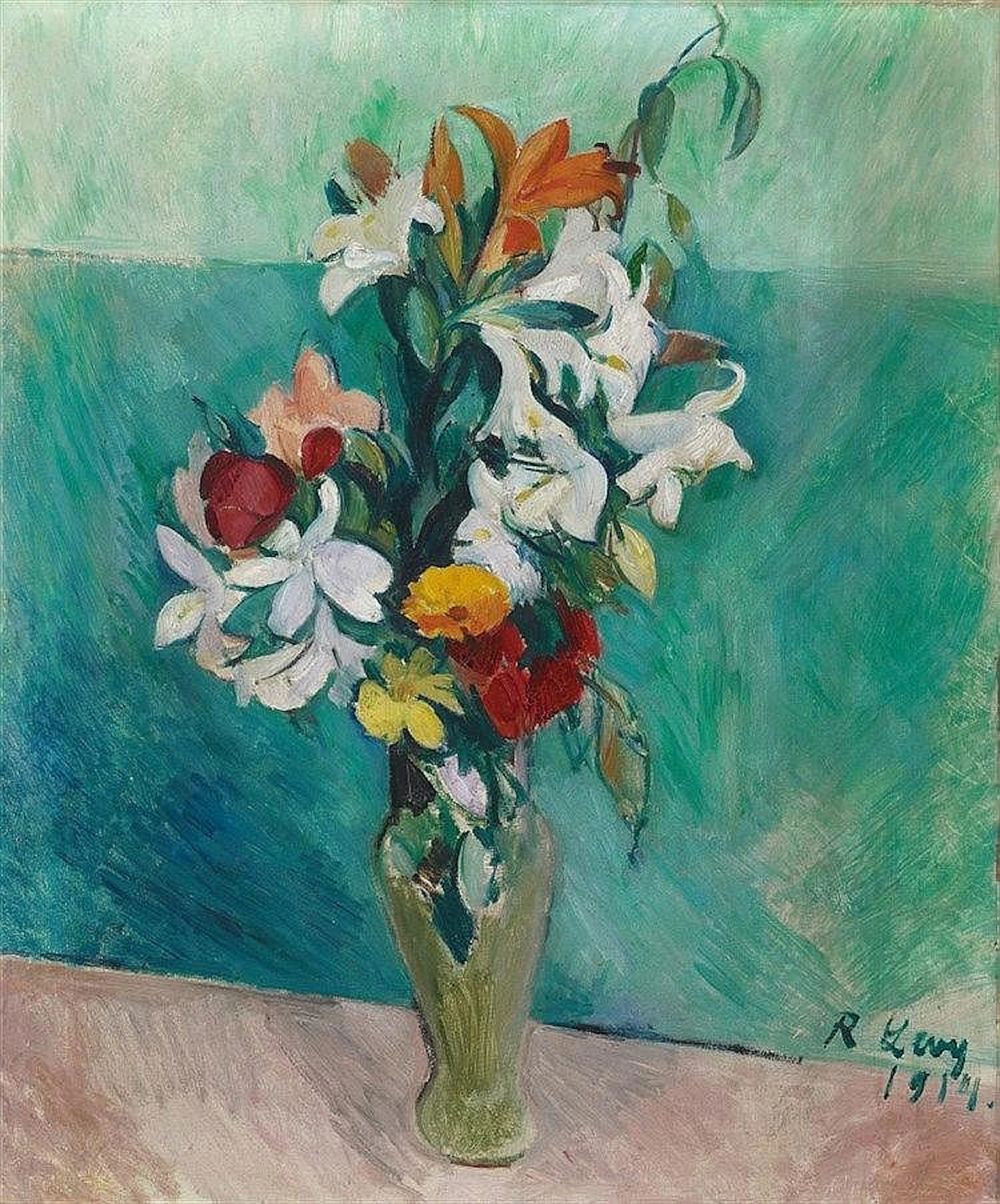 Rudolf Levy, Orchideen, 1914