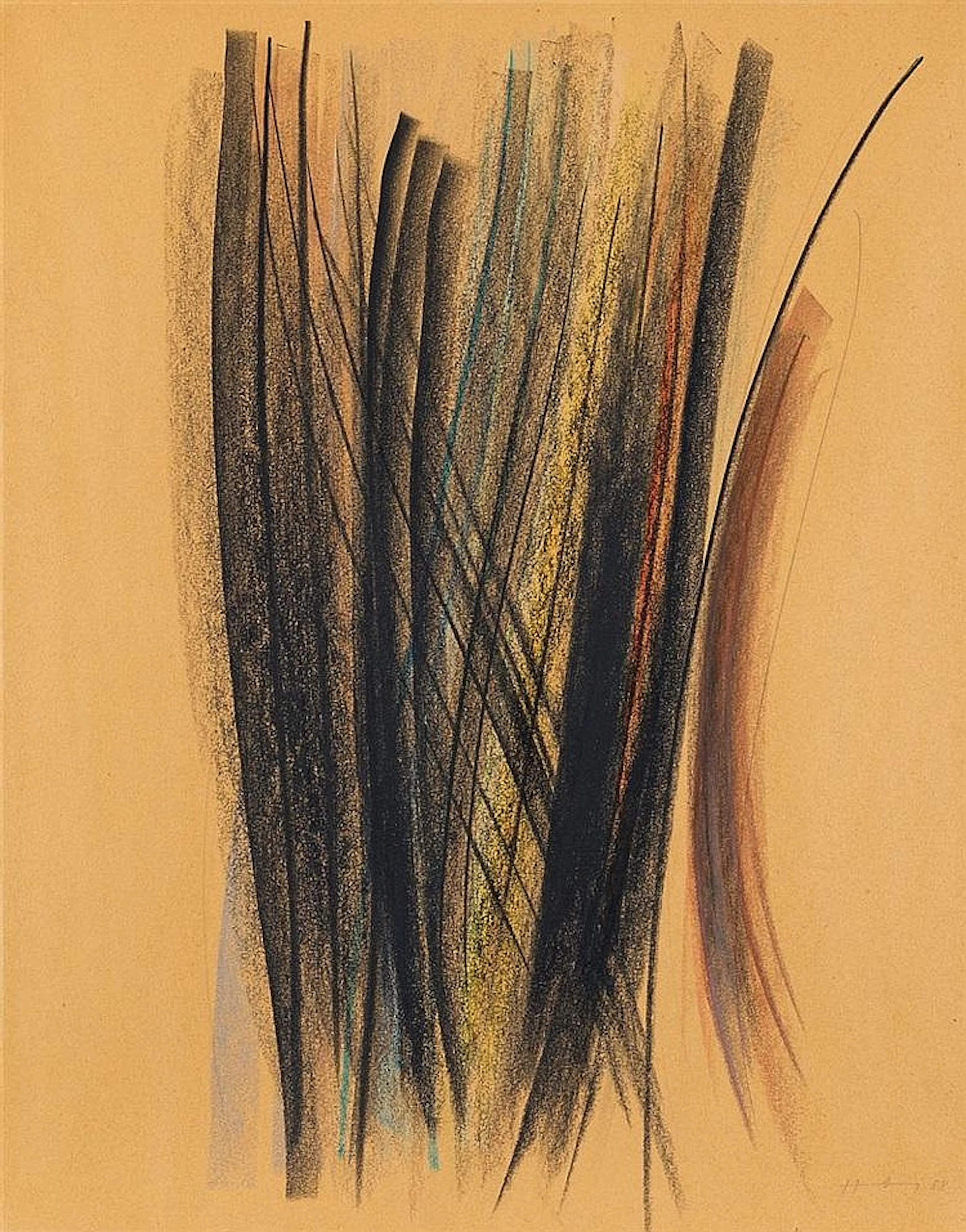Hans Hartung, Untitled, 1958