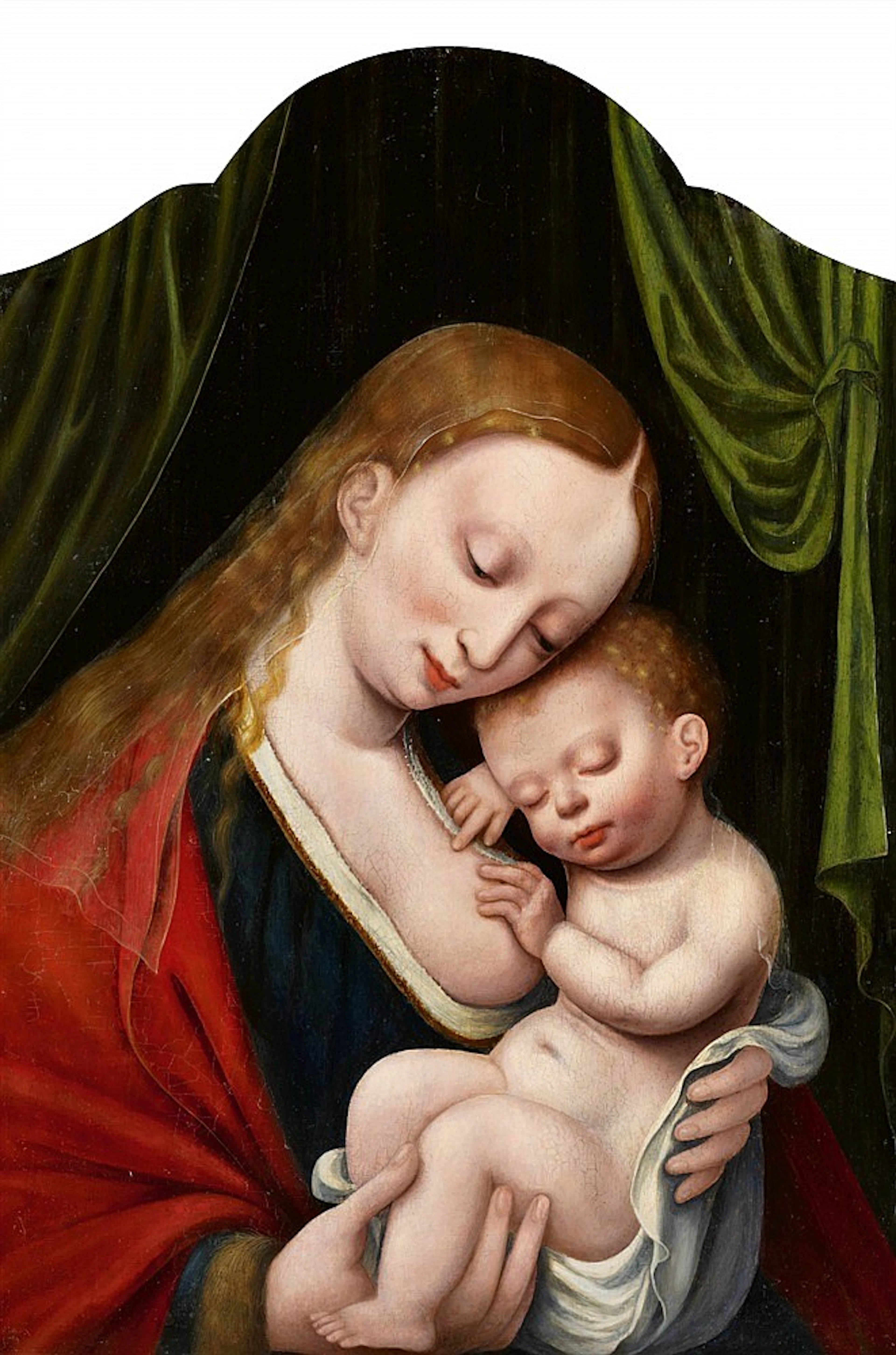 Netherlandish School, 16th century, The Virgin with the Sleeping Christ Child
