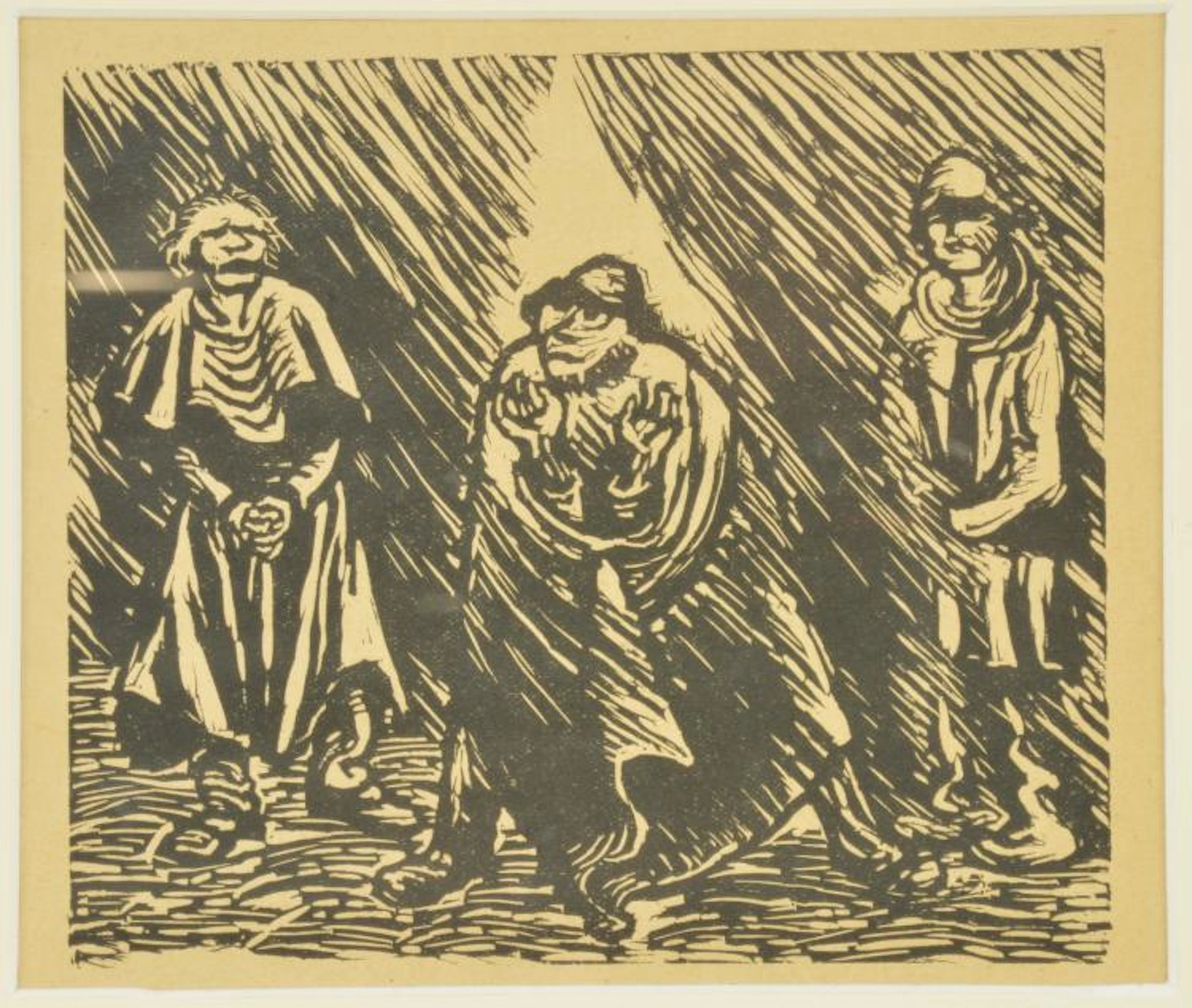 Ernst Barlach Wood Cut
