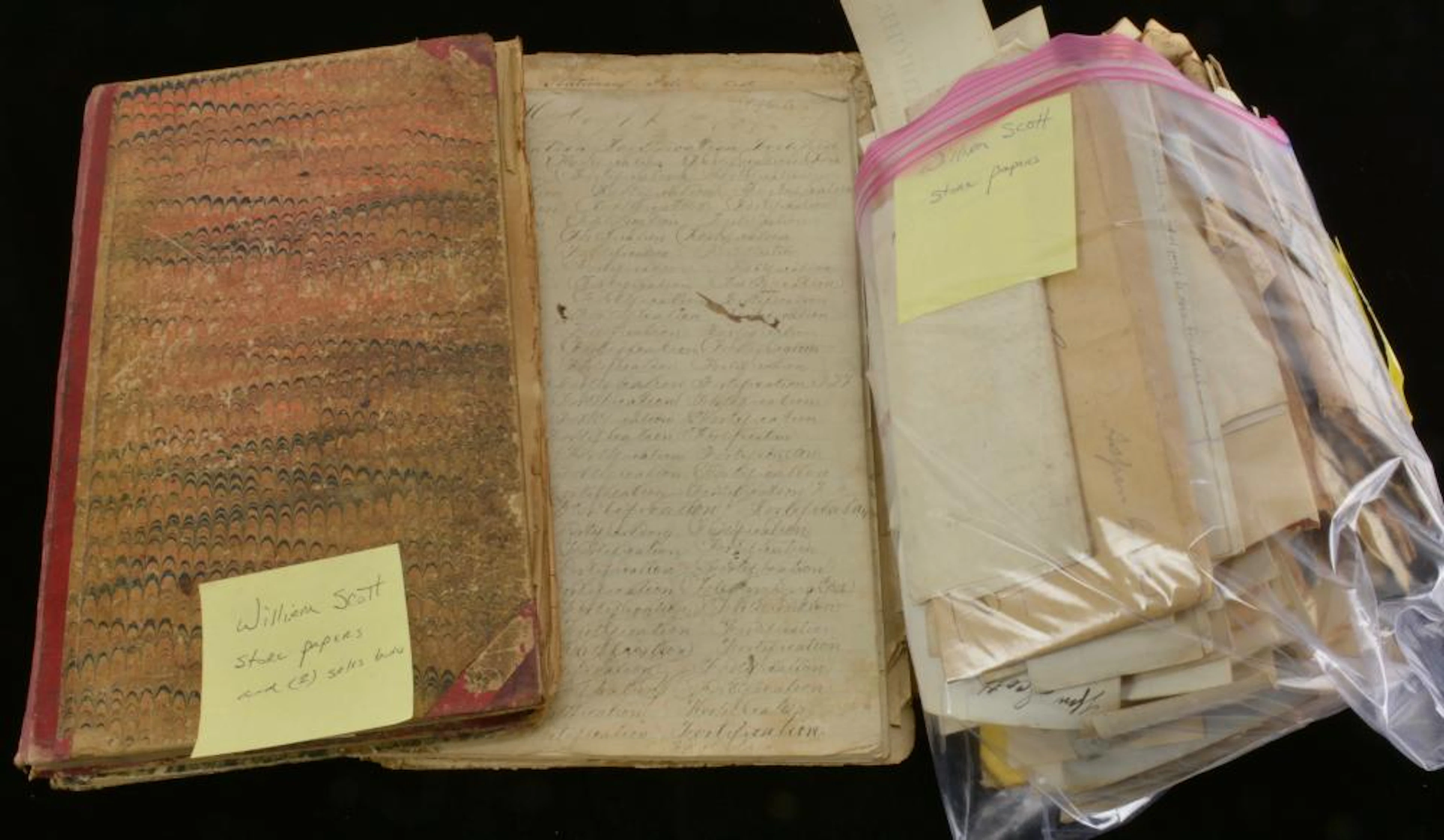 William Scott Rockingham Co. N.C. Store Papers Ledger