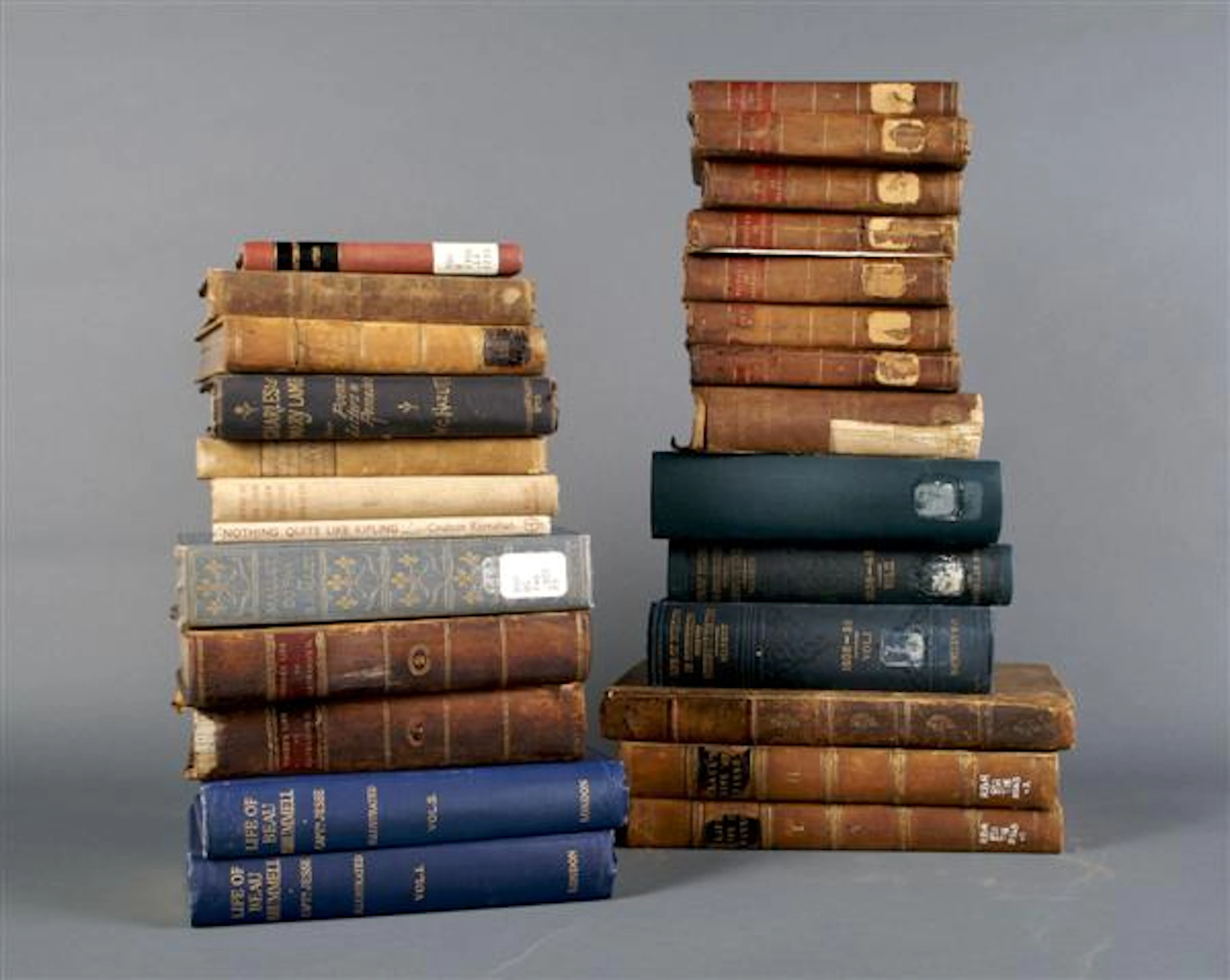 (HISTORY AND LITERATURE) A group of 26 volumes pertaining to