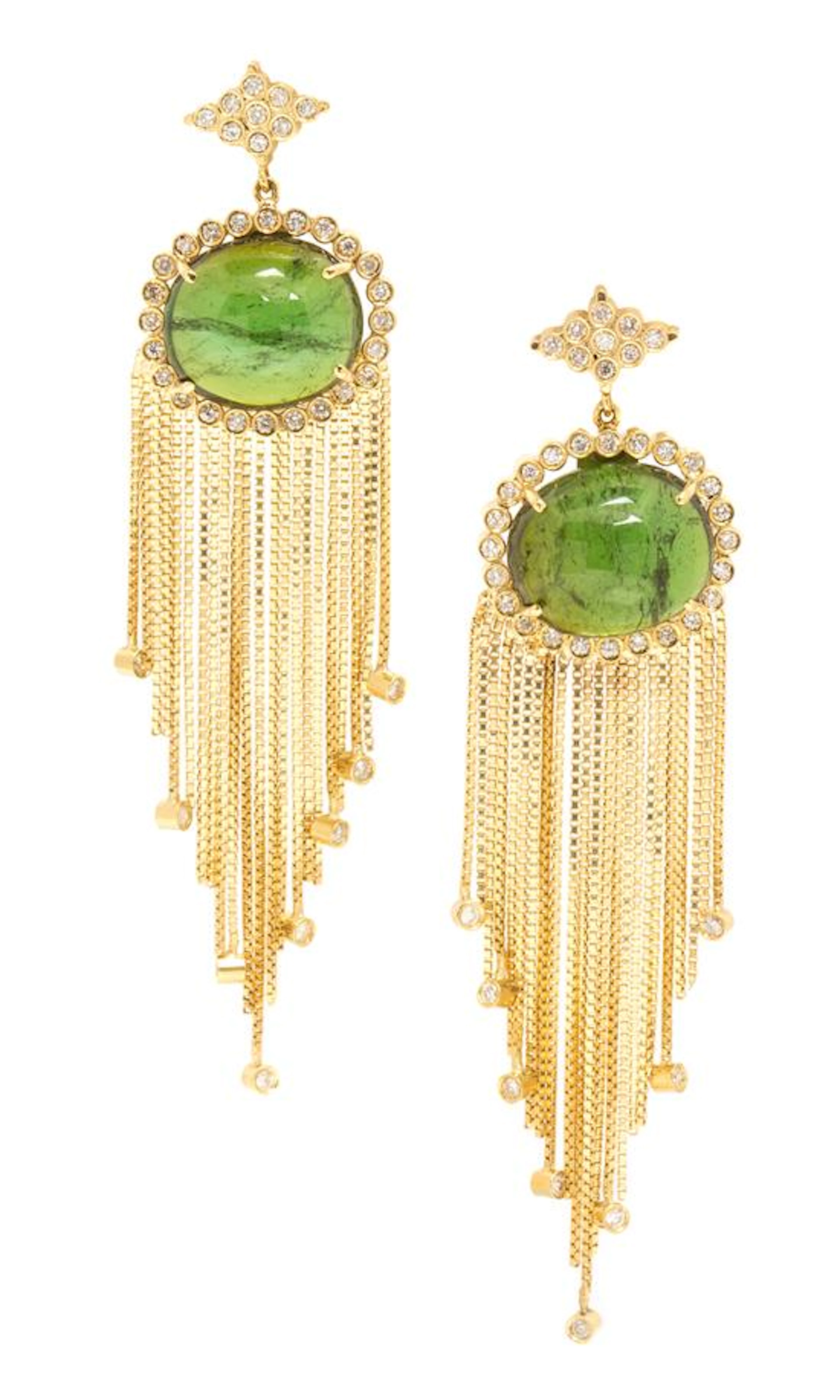 A Pair of 18 Karat Yellow Gold