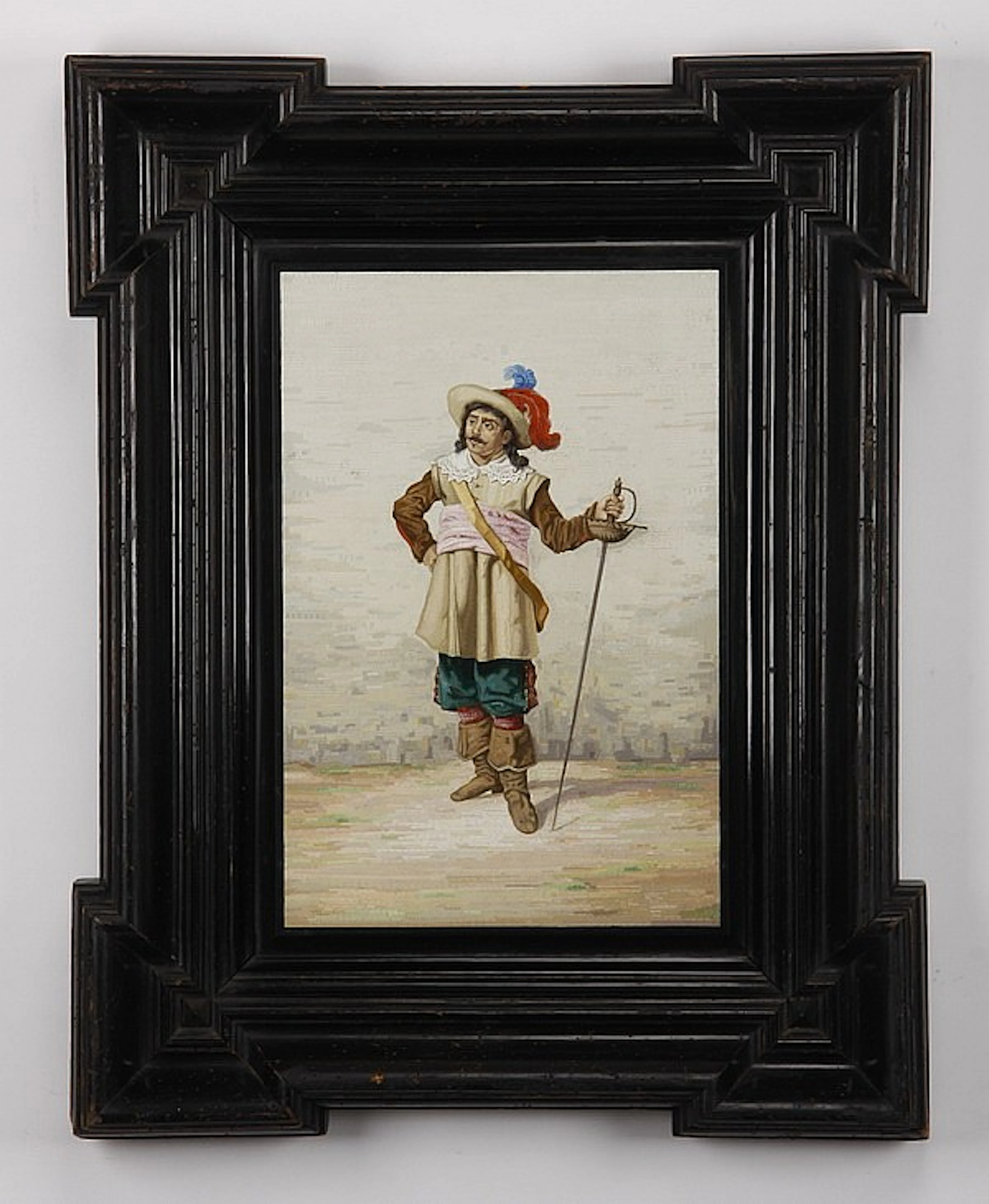 Late 19th c. Italian micromosaic