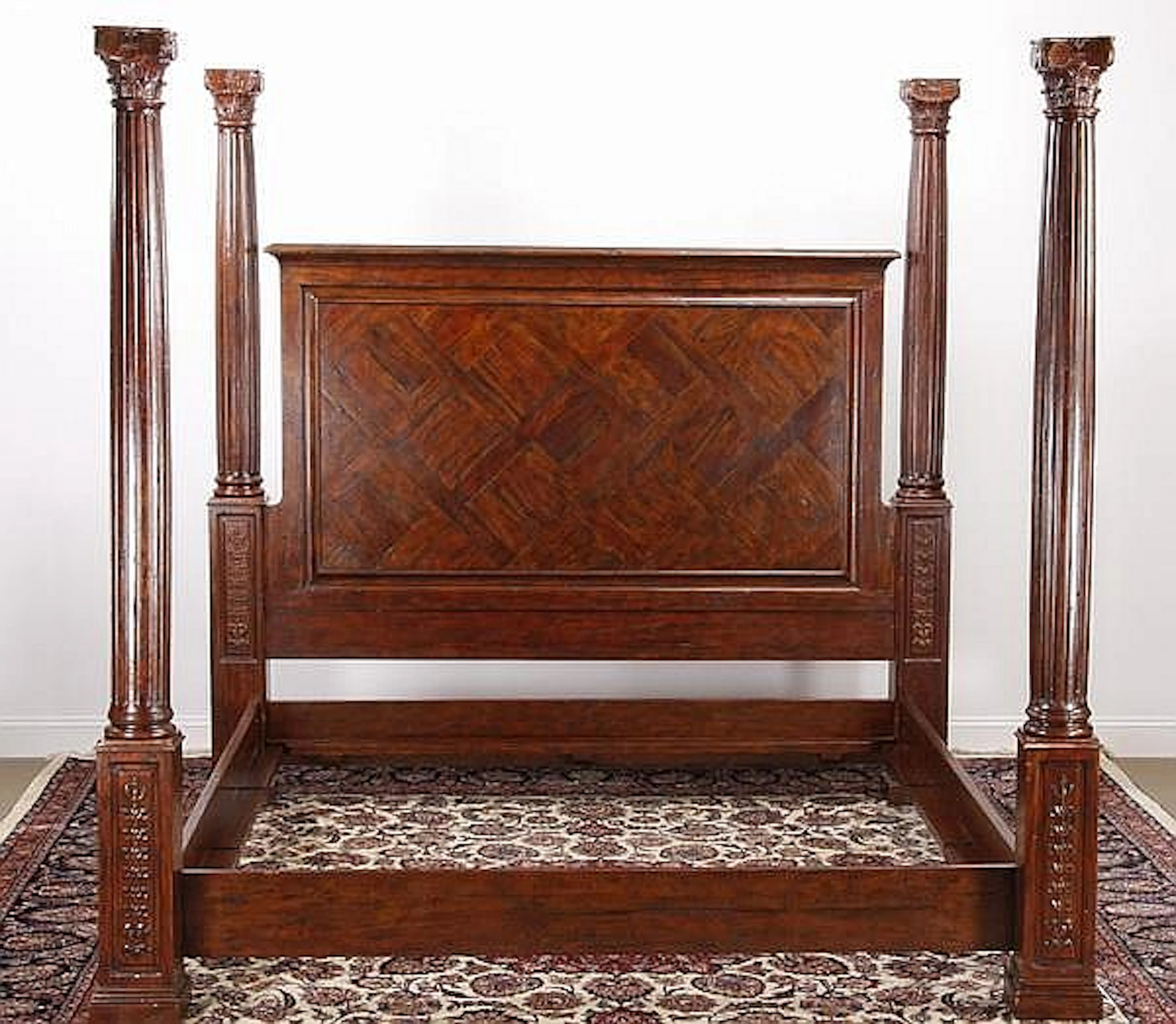 Theodore Alexander king four poster bed