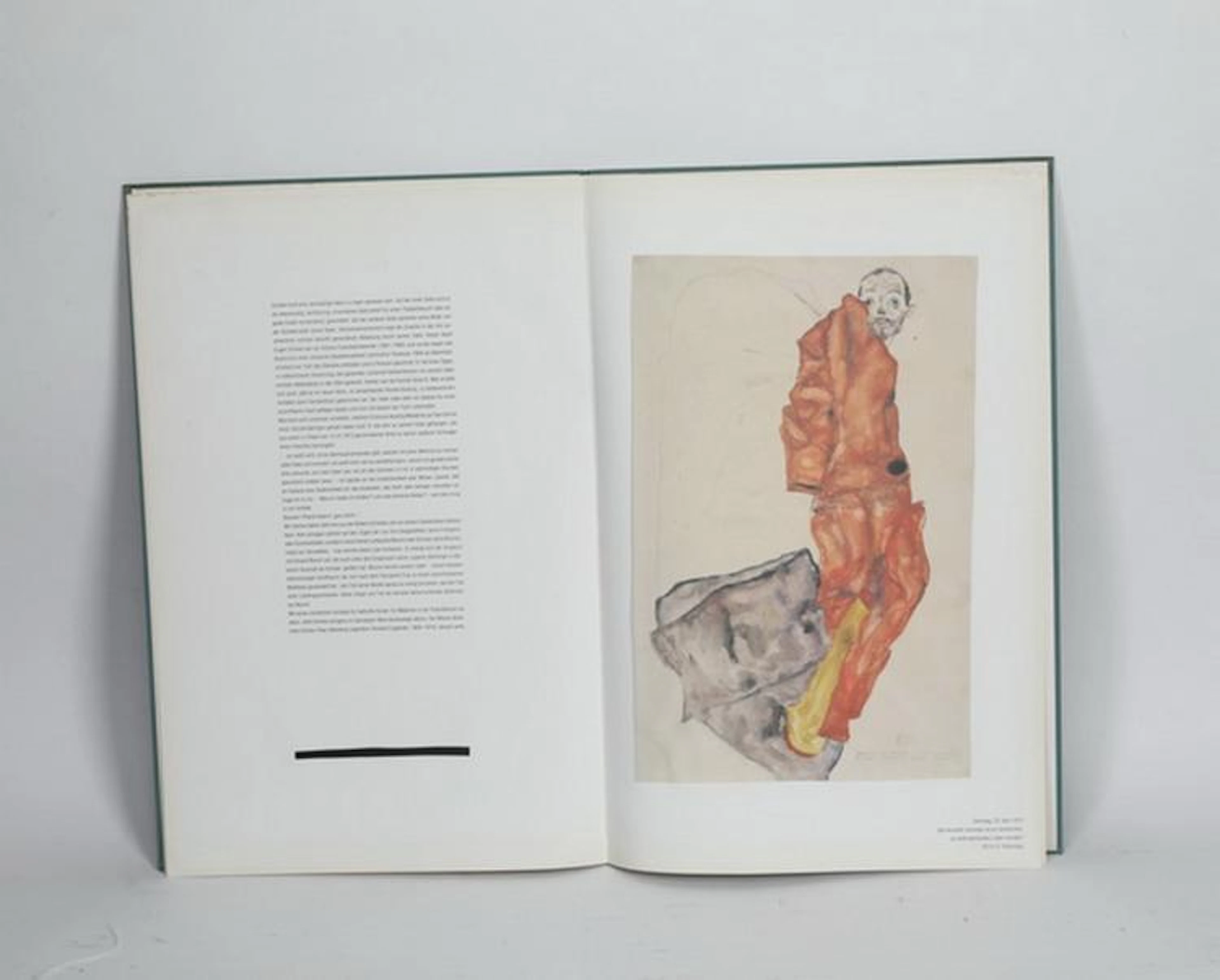 'Egon Schiele im Gefangnis' portfolio of fascimiles