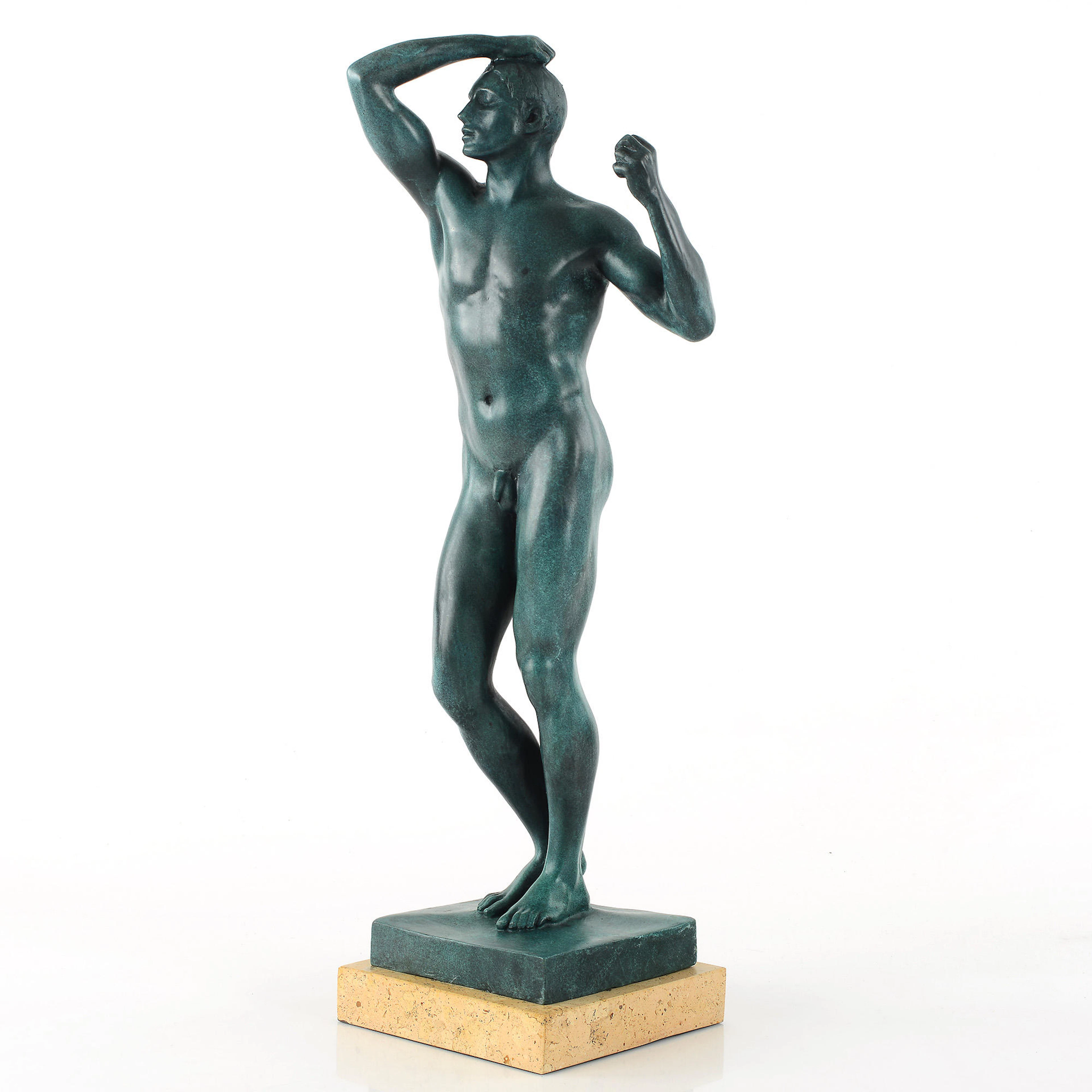 SKULPTUR, brons, 19/2000-tal, efter Auguste Rodin