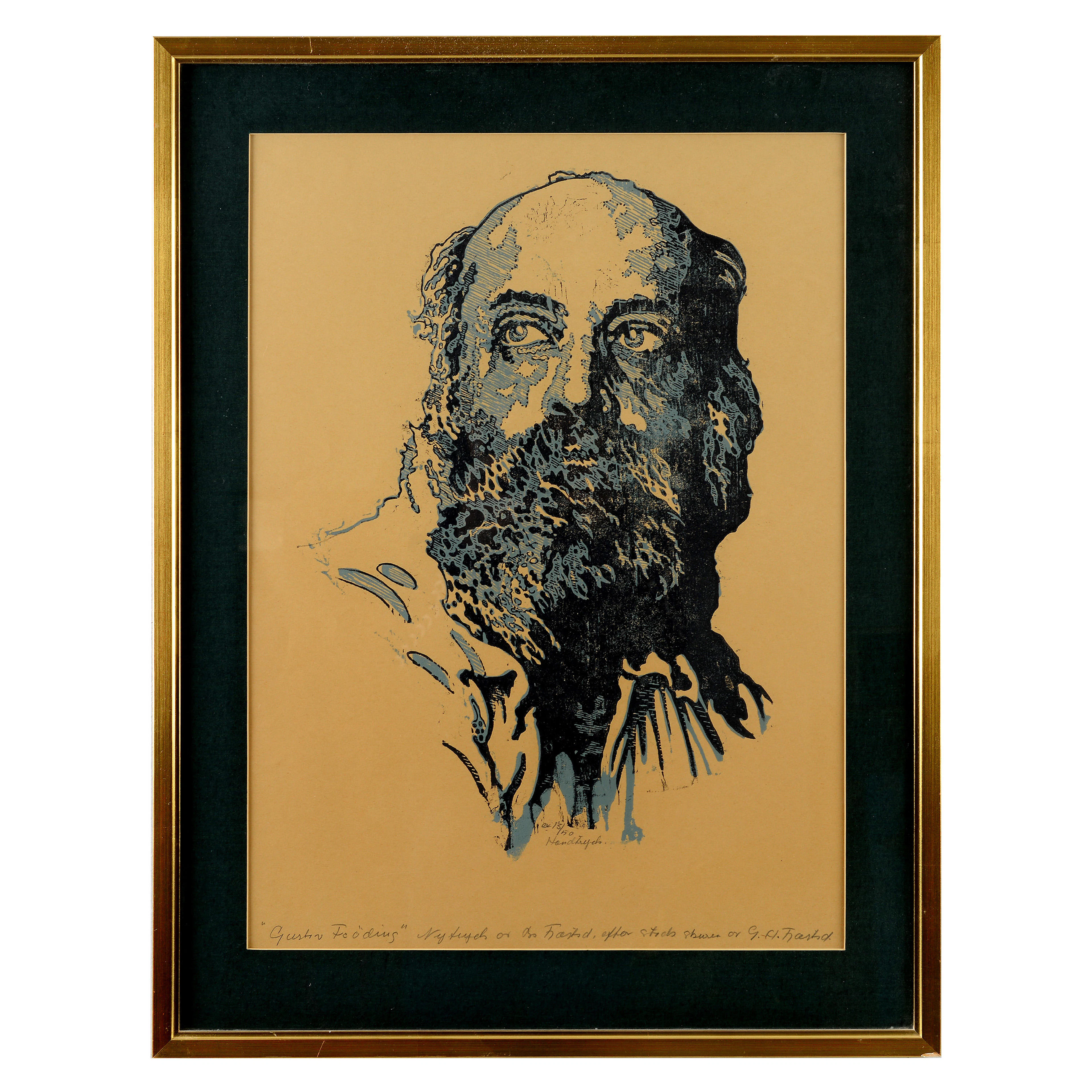 GUSTAF FJAESTAD (1868-1948), färglitografi, efter?