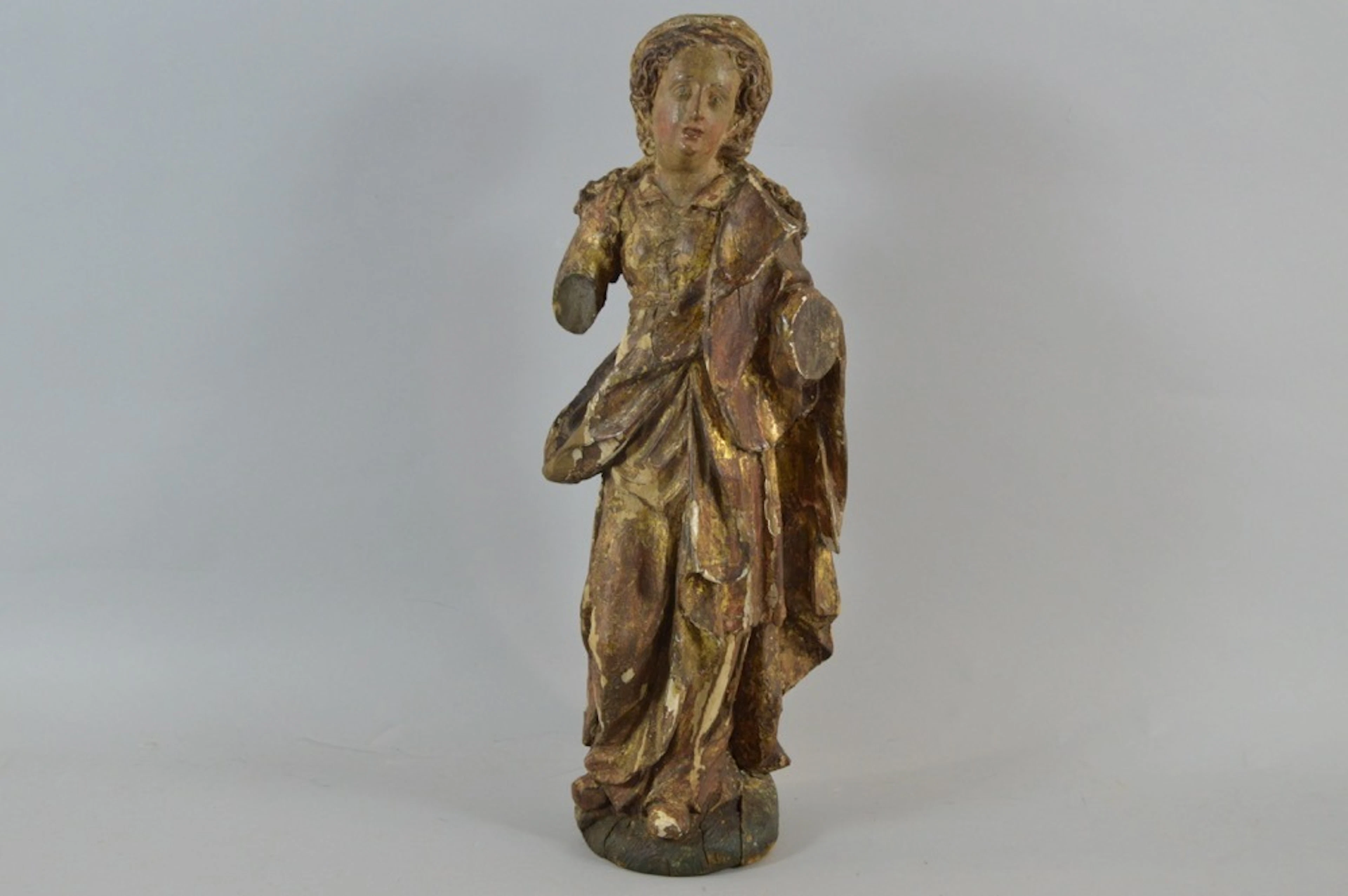 SKULPTUR, Renaissance, Stehende Heilige um 1600.