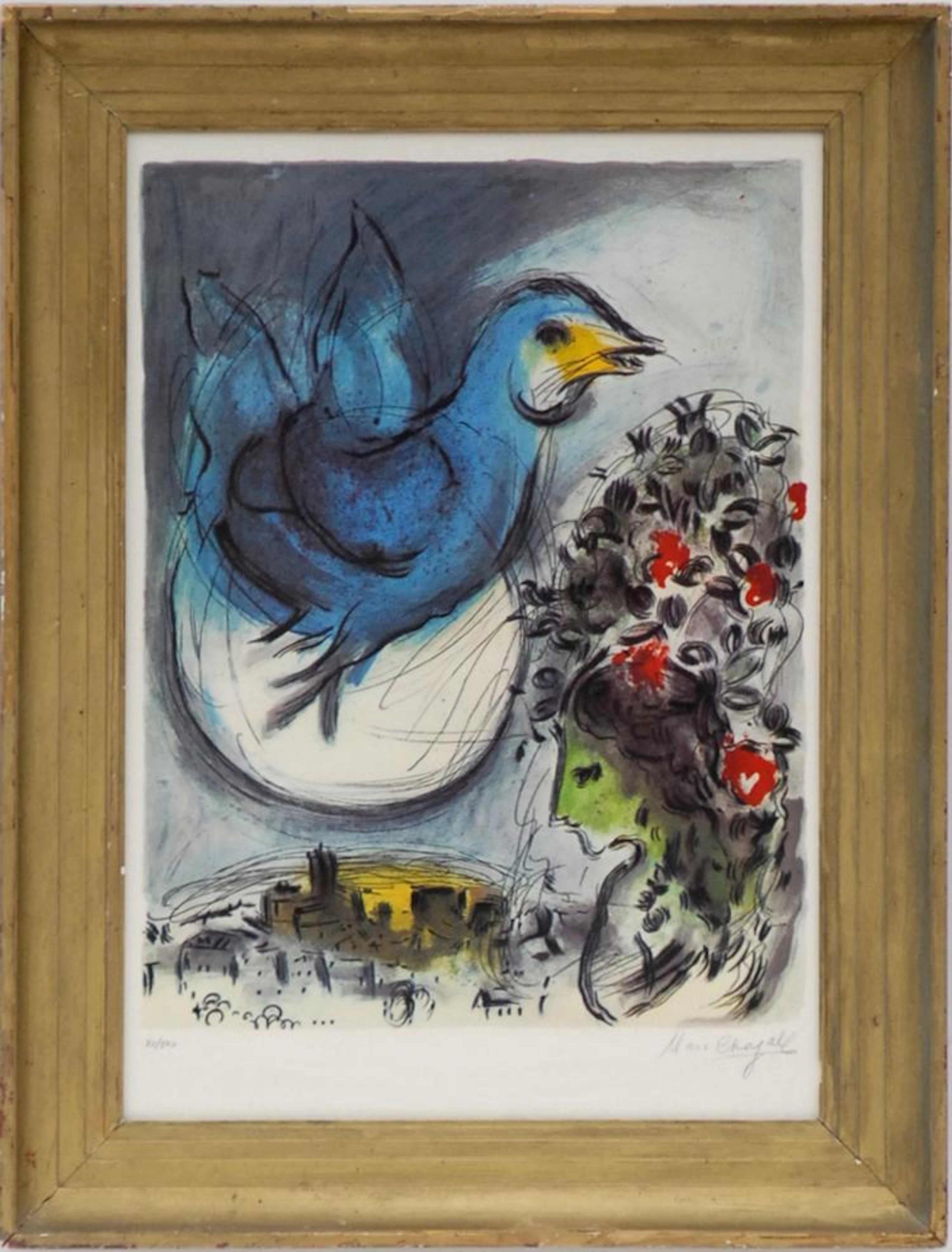 MARC CHAGALL 'Blue Bird'