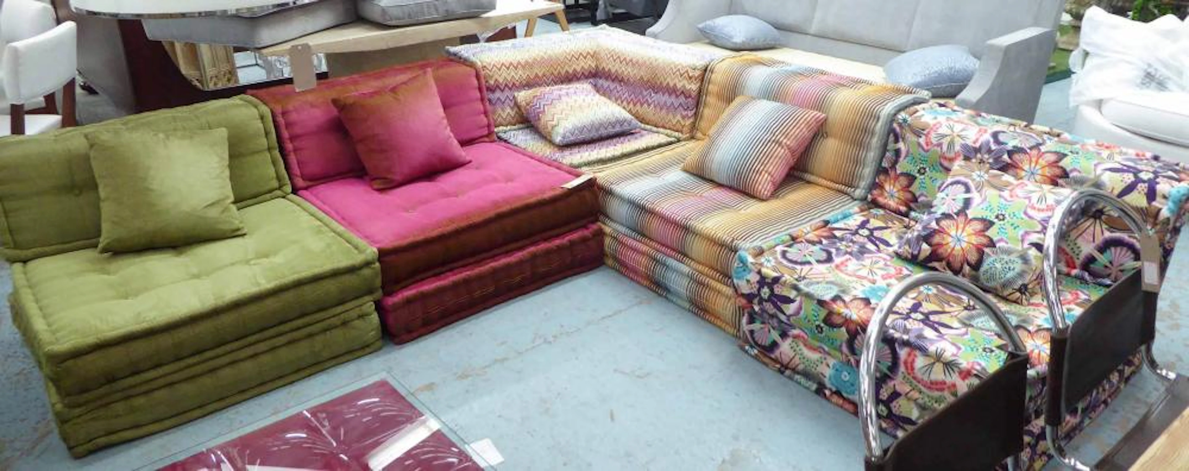 ROCHE BOBOIS MAH JONG COMPOSITION SOFA
