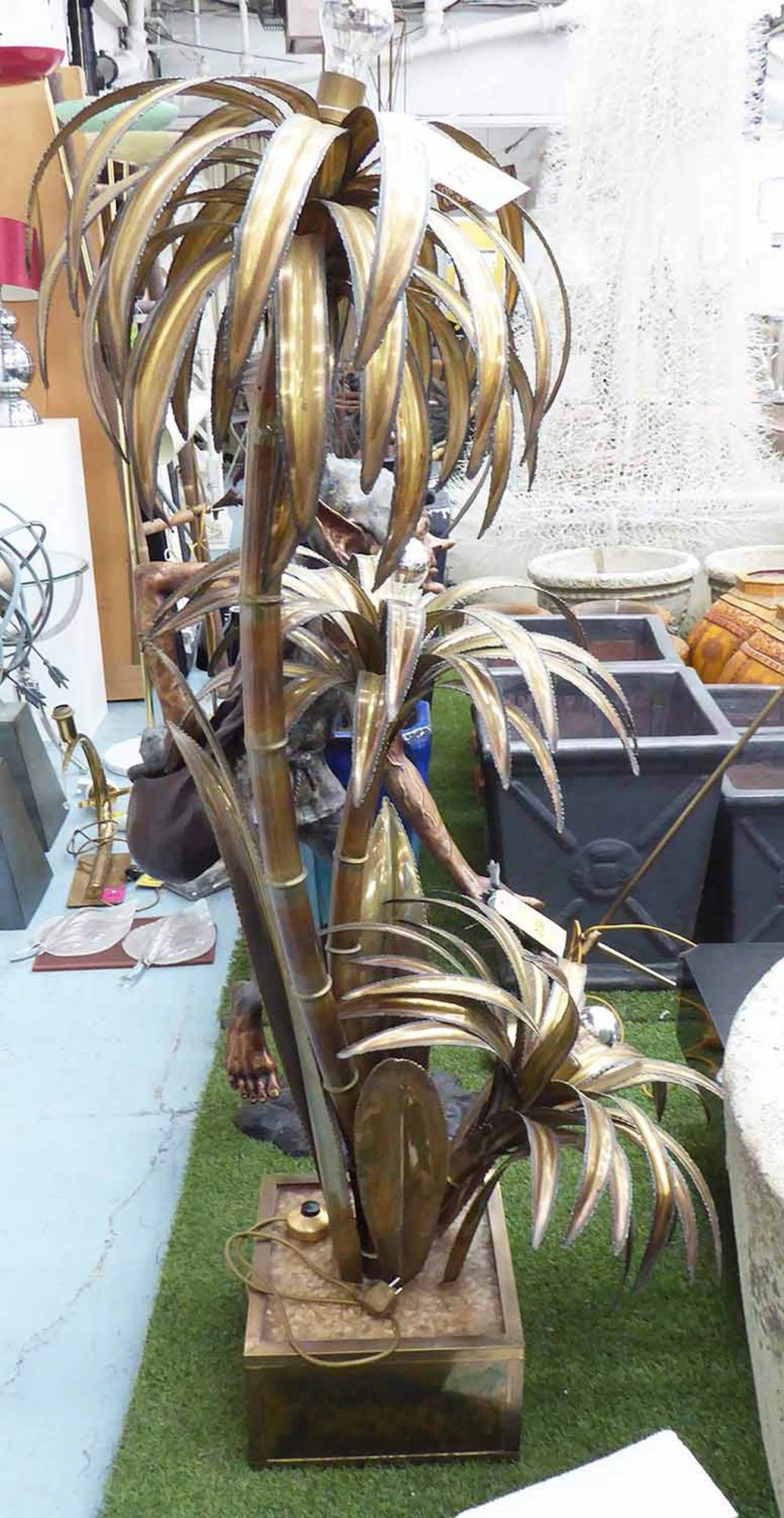 MAISON JENSON PALM TREE FLOOR LAMP